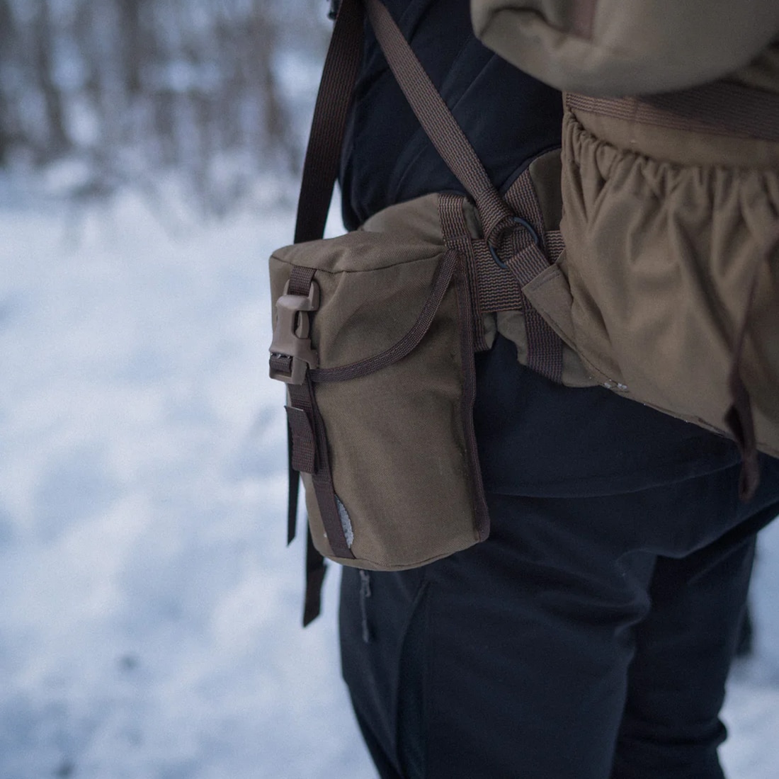 Kieszeń Savotta Lidded GP Pouch 3x4 - Brown