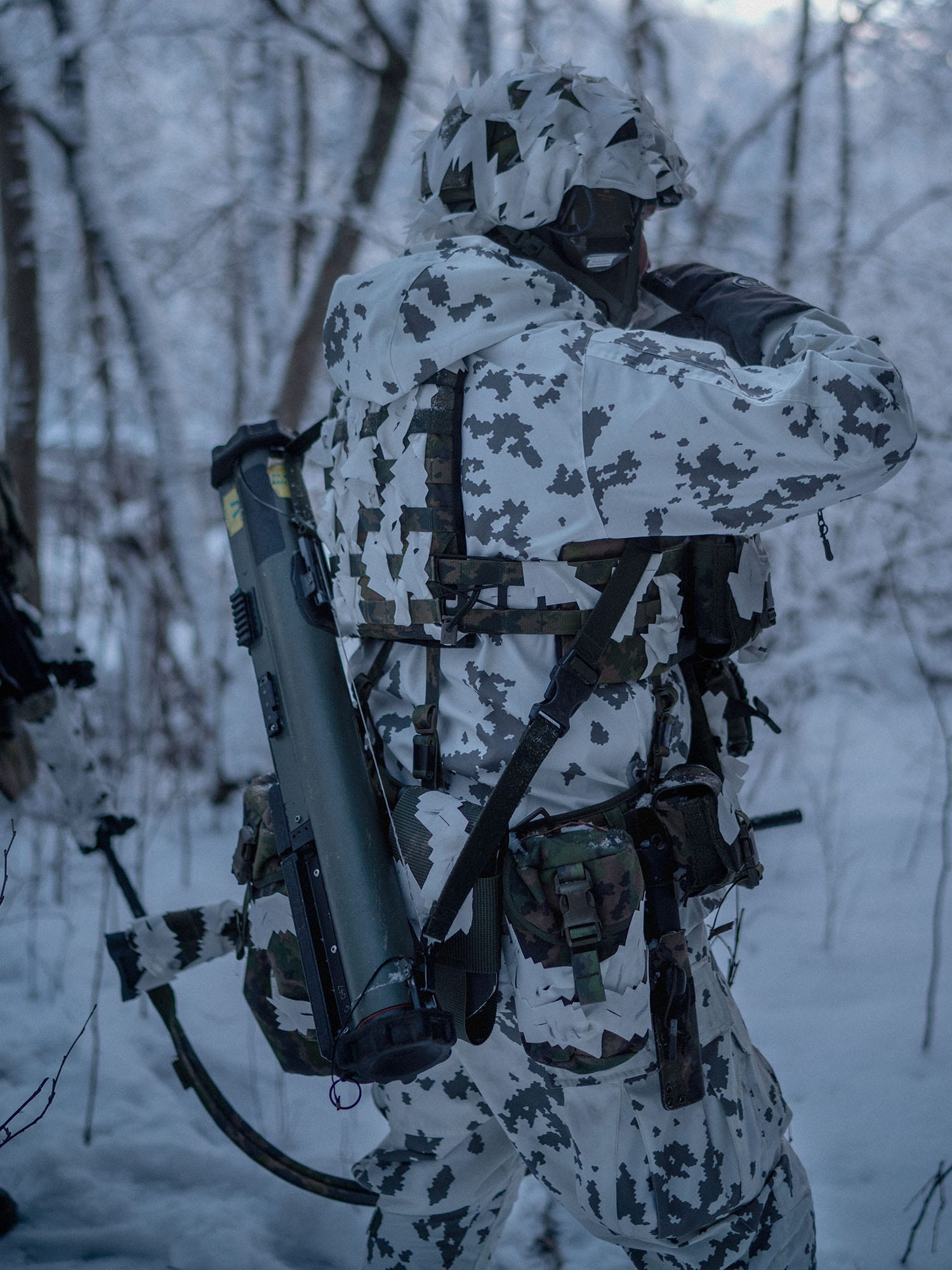 Savotta Lidded GP Pouch 3x4 - M05 Finnish Woodland Camo