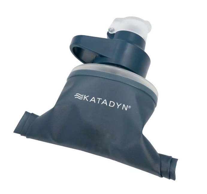 Butelka zwijana z filtrem Katadyn BeFree AC Filter 1 l - Slate Blue