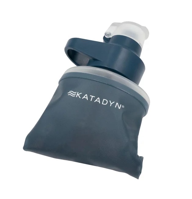 Butelka zwijana z filtrem Katadyn BeFree AC Filter 500 ml - Slate Blue
