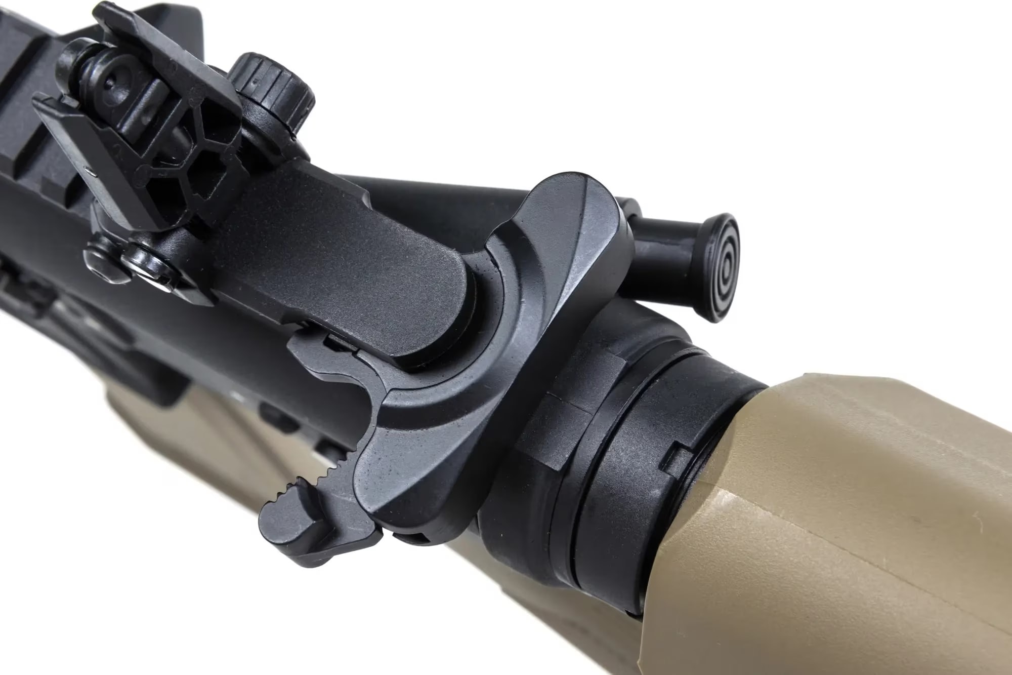 Karabinek szturmowy AEG Specna Arms SA-F03 Flex Gate X-ASR Gen.2 Half-Tan + akumulator i ładowarka + kulki - zestaw