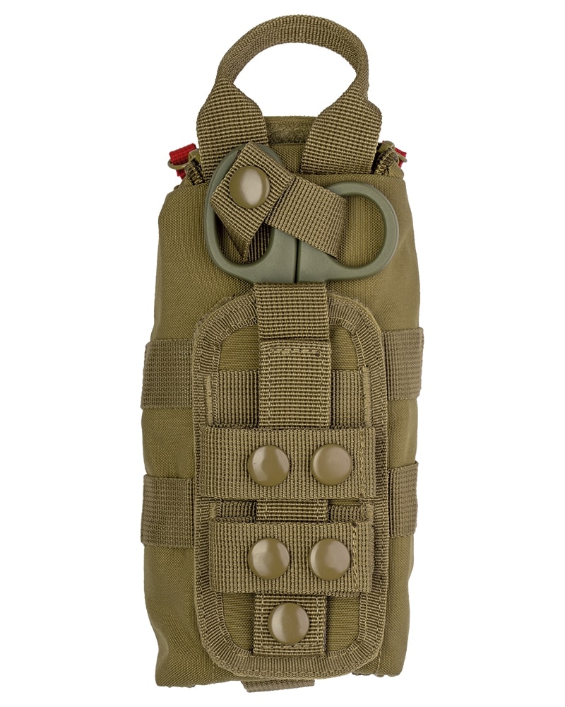 Apteczka Mil-Tec IFAK Rapid Pack + nożyczki - Olive