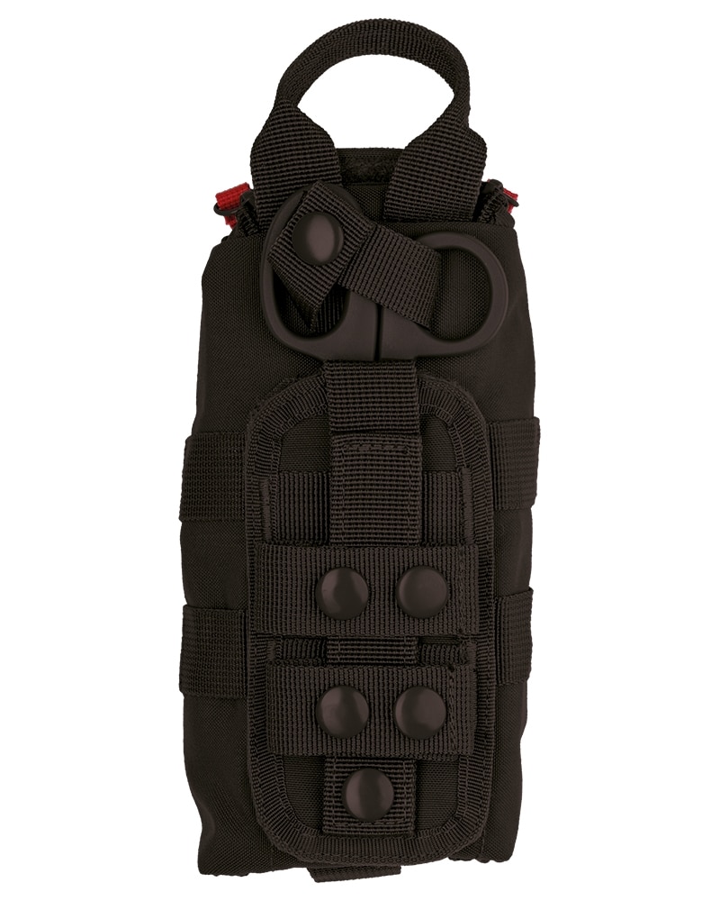 Apteczka Mil-Tec IFAK Rapid Pack + nożyczki - Black