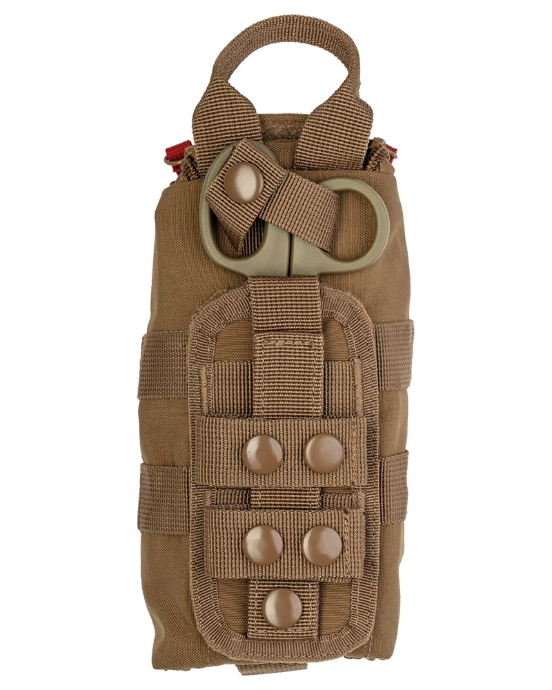 Apteczka Mil-Tec IFAK Rapid Pack + nożyczki - Dark Coyote