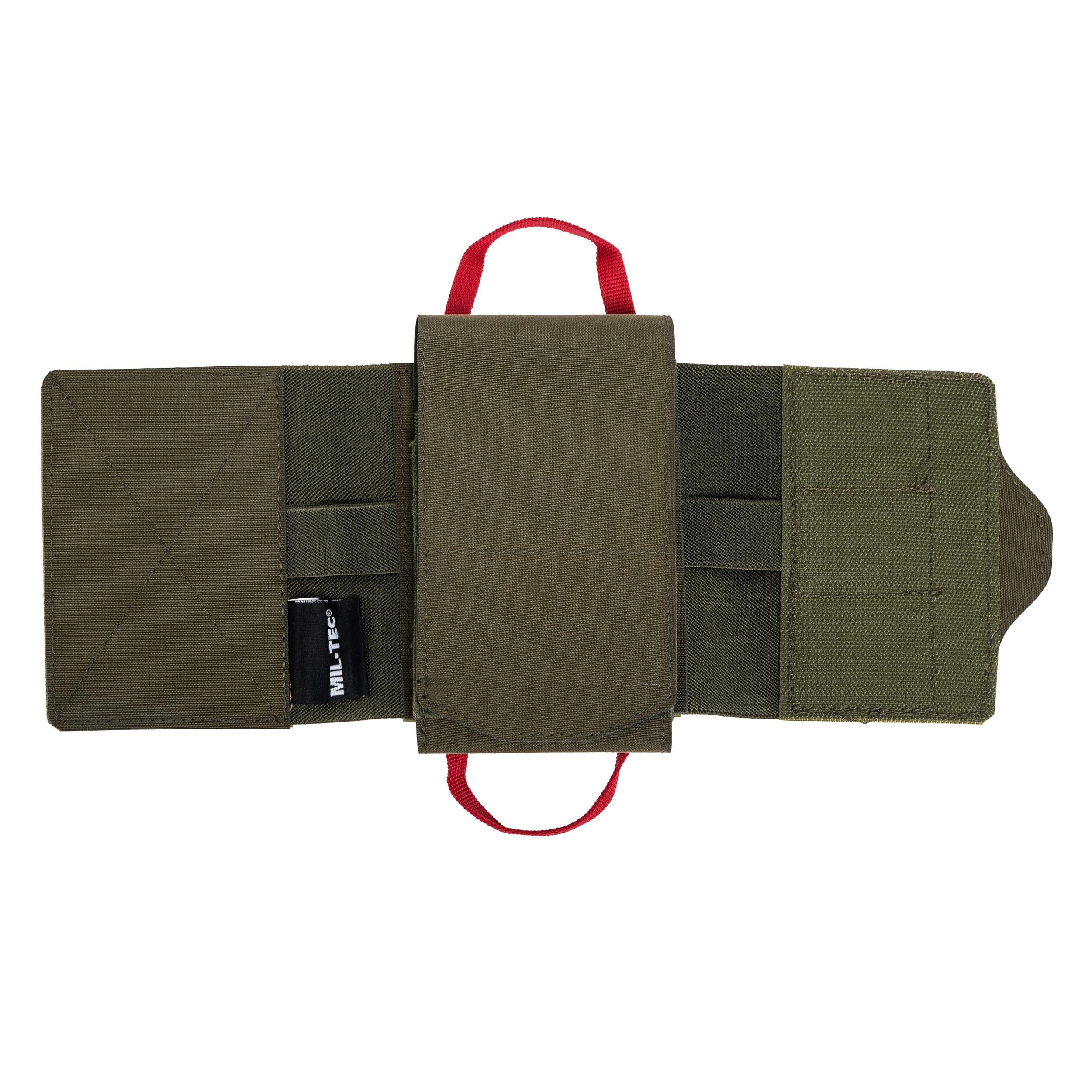 Аптечка Mil-Tec IFAK Quick Draw Pack зі спорядженням - Olive