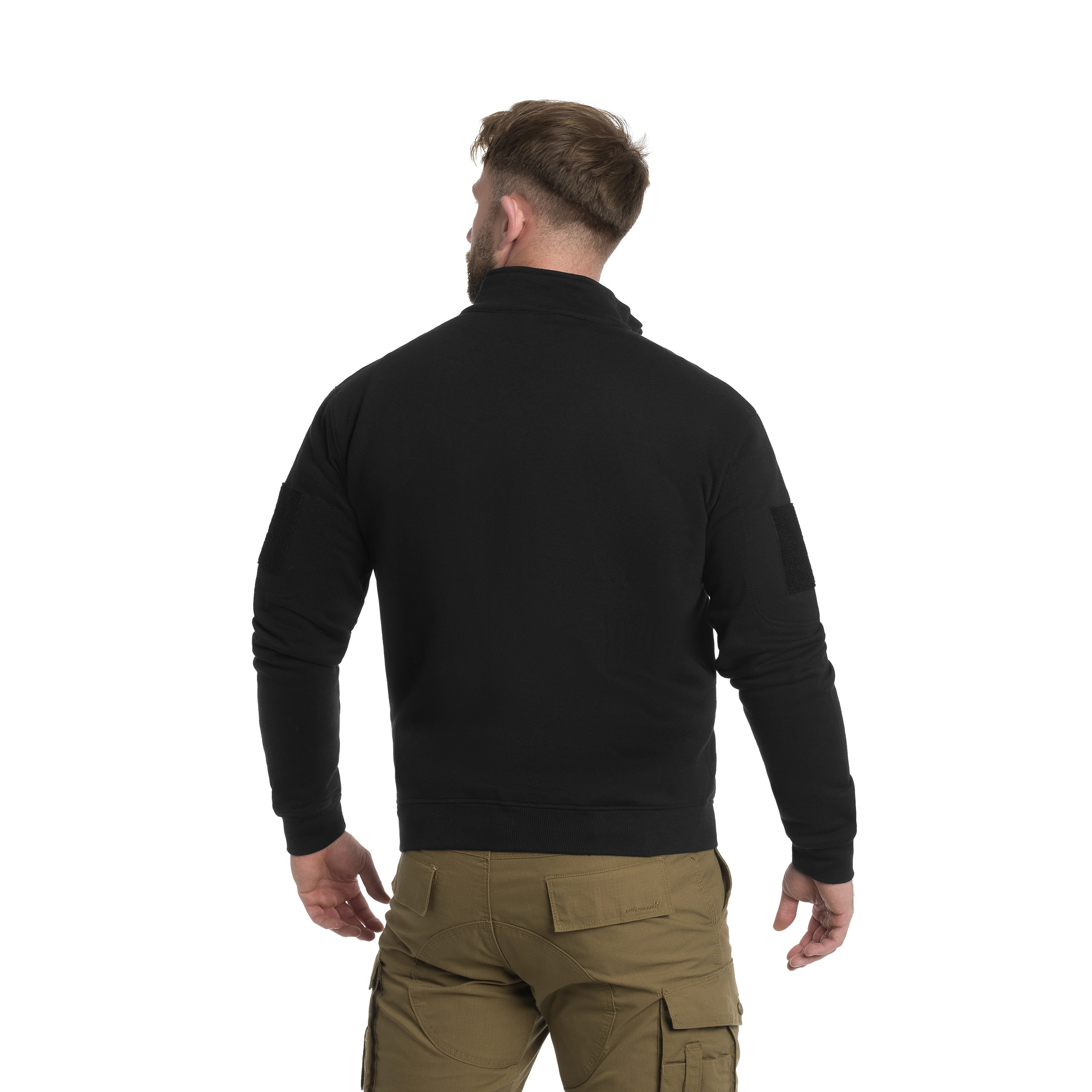 Кофта Mil-Tec Tactical Sweatjacket - Black