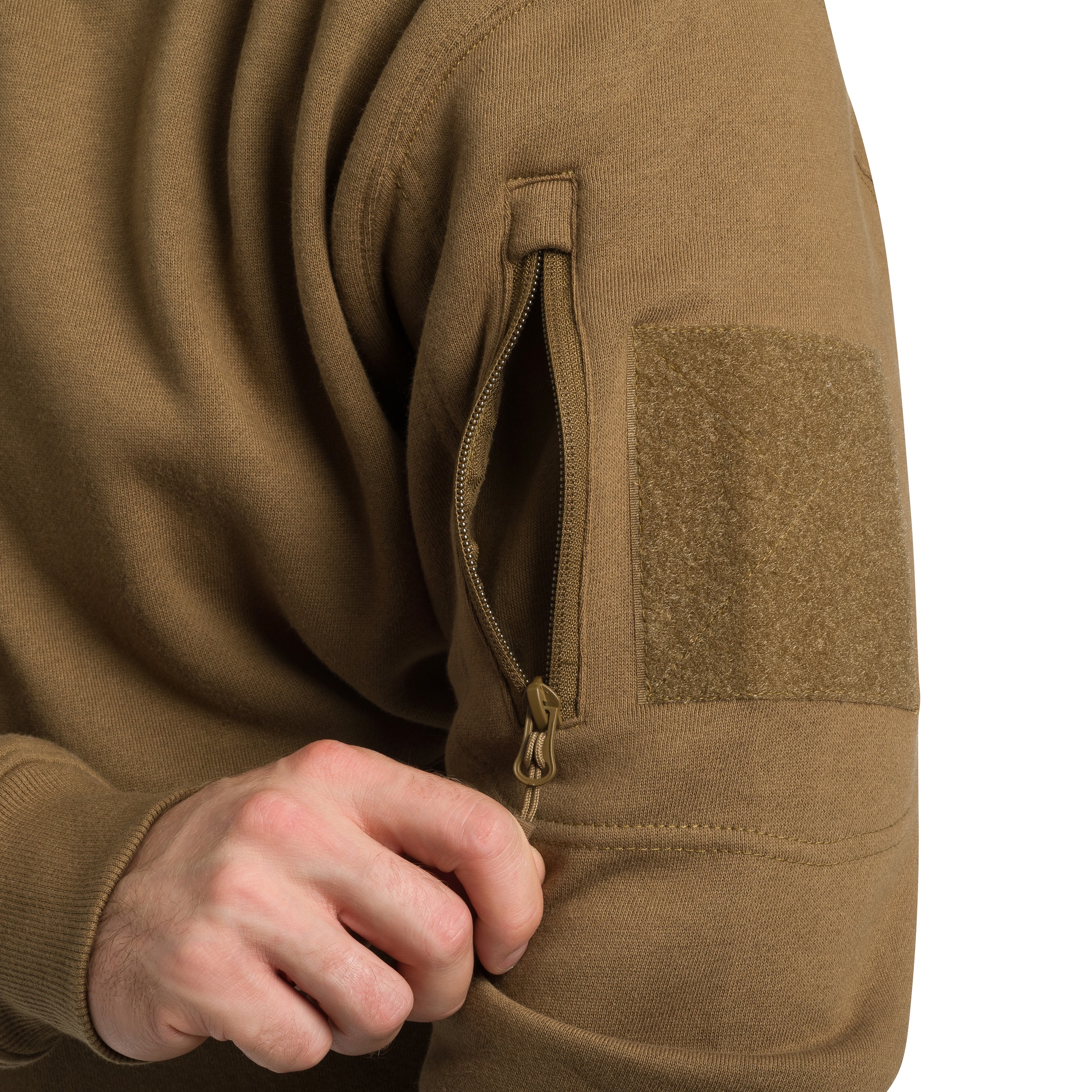 Кофта Mil-Tec Tactical Sweatjacket - Dark Coyote