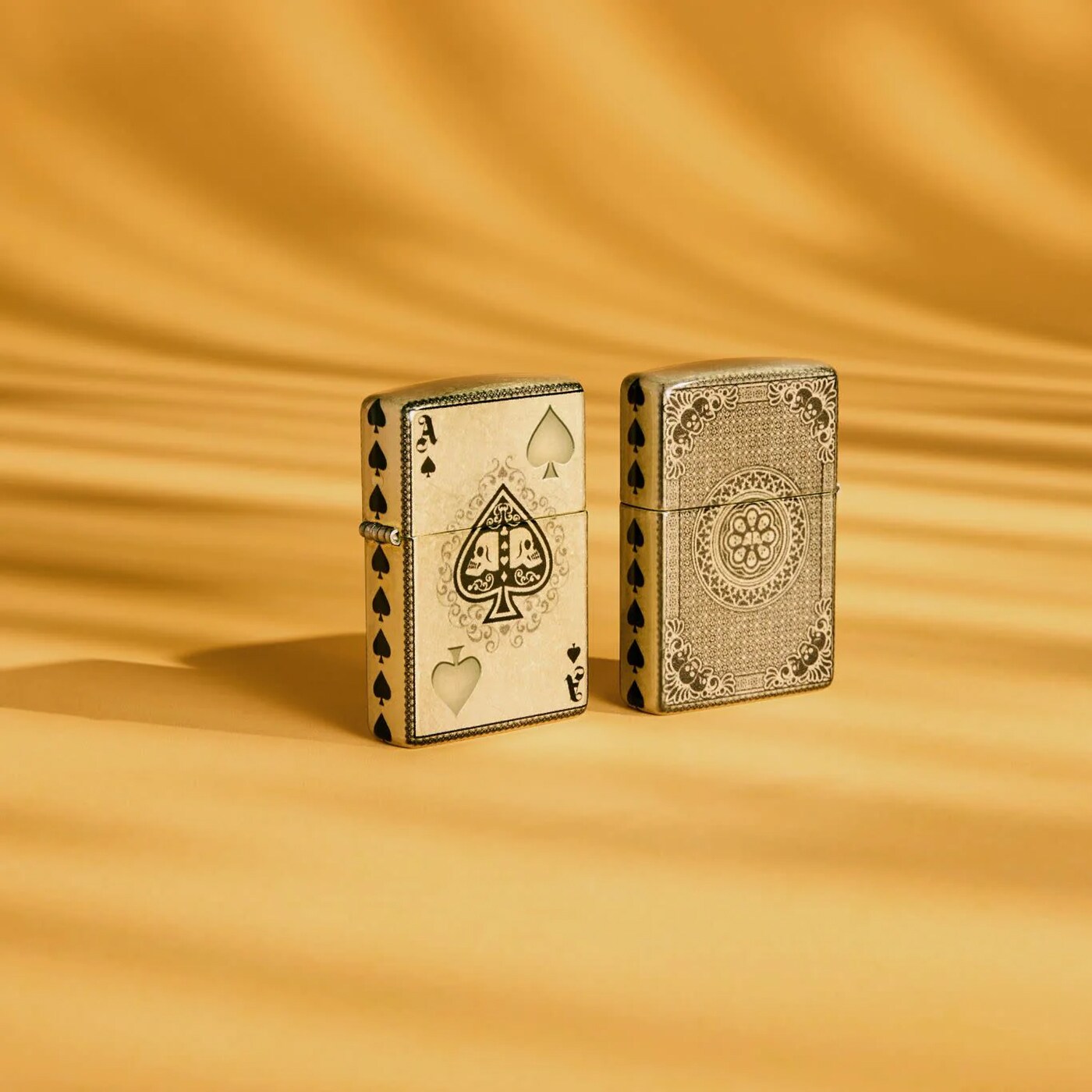 Zapalniczka benzynowa Zippo Ace of Skulls