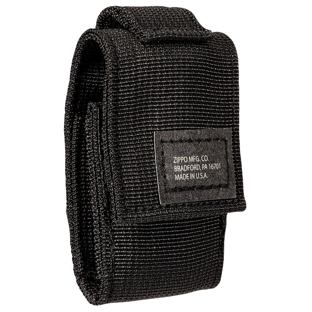 Zapalniczka benzynowa Zippo Crackle z pokrowcem - Black