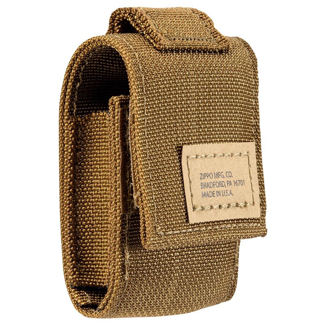 Zapalniczka benzynowa Zippo Crackle z pokrowcem - Coyote