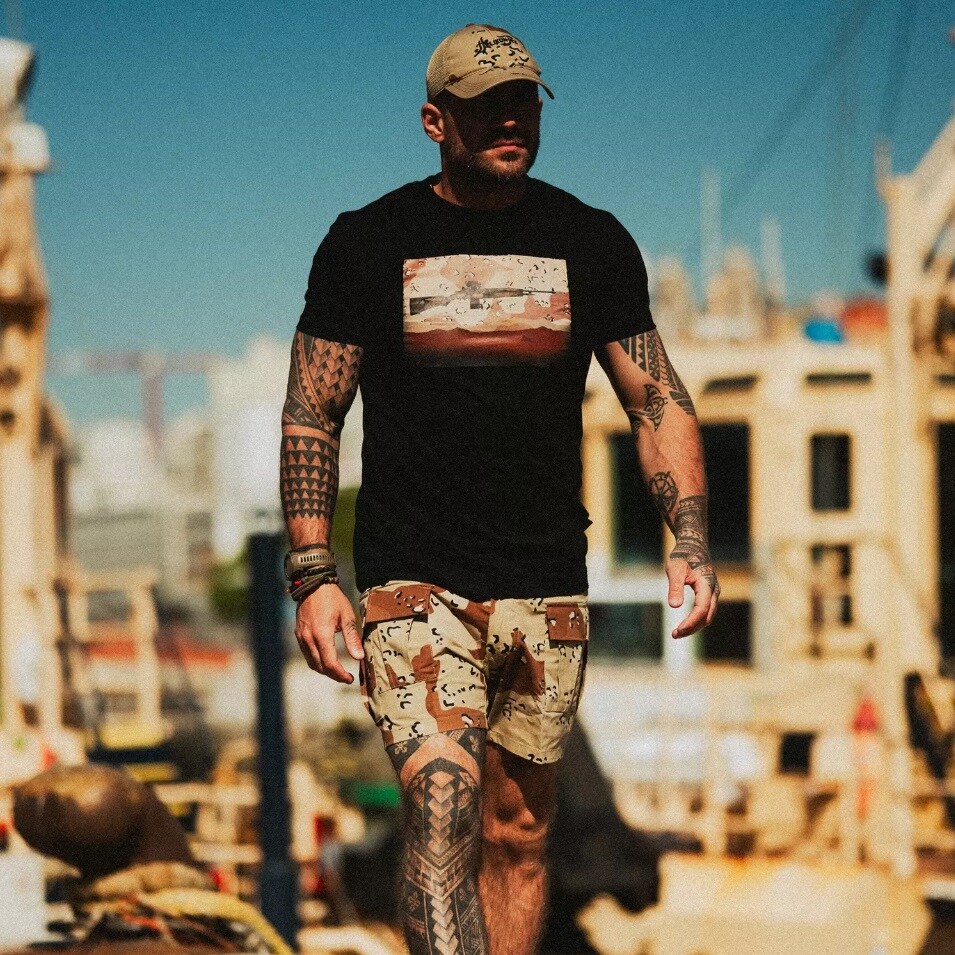Szorty Helikon-Tex Cargo - 6 Color Desert