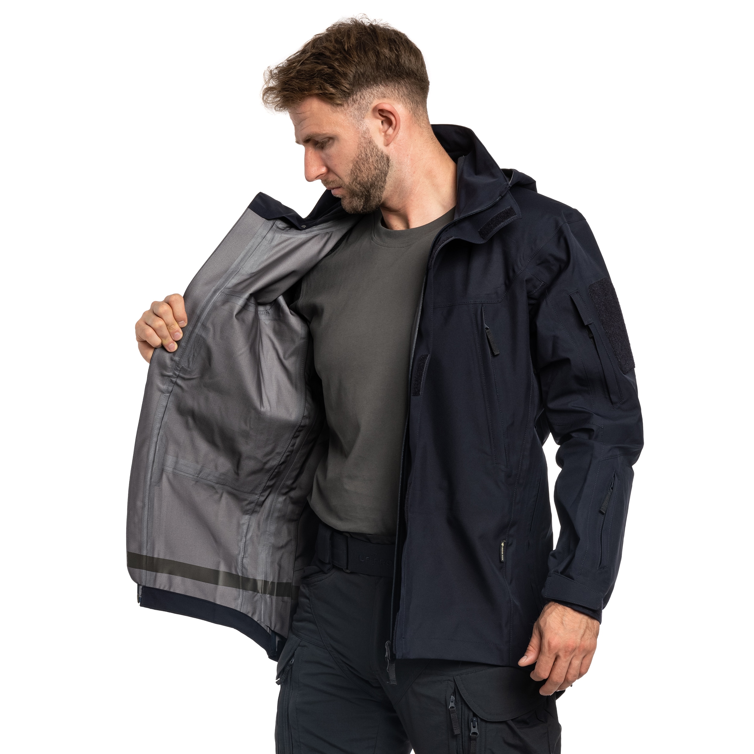 Kurtka UF PRO Monsoon XT Gen.2 Tactical Rain Jacket - Navy Blue