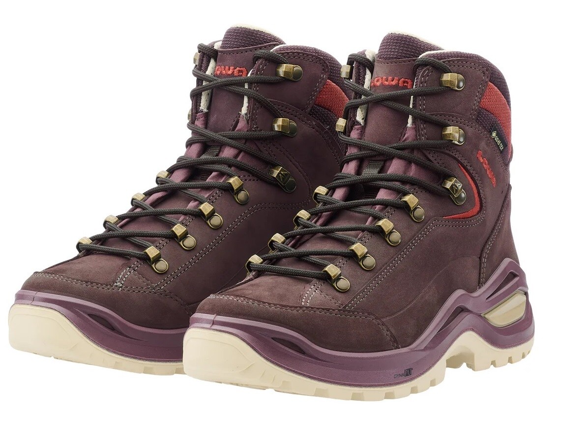 Buty damskie Lowa Renegade EVO GTX MID - Brown Rose/Clay