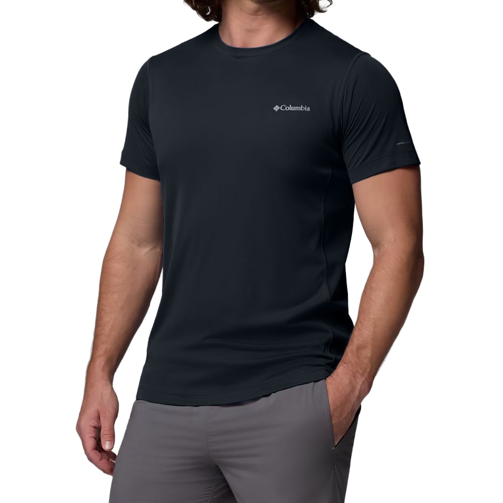 Columbia Zero Rules Light Technical Short Sleeve Thermal T-shirt - Black