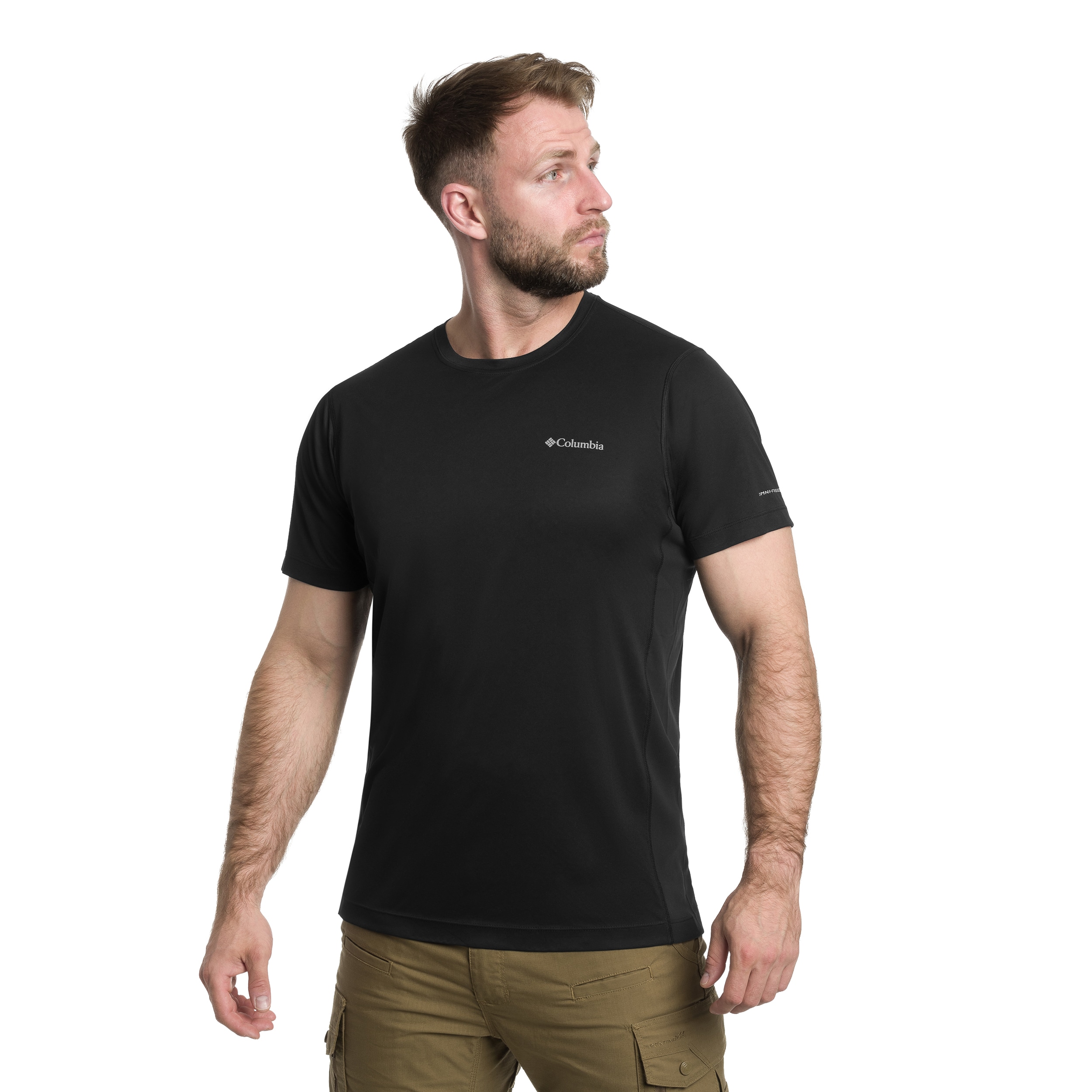 Koszulka termoaktywna Columbia Zero Rules Light Technical Short Sleeve - Black
