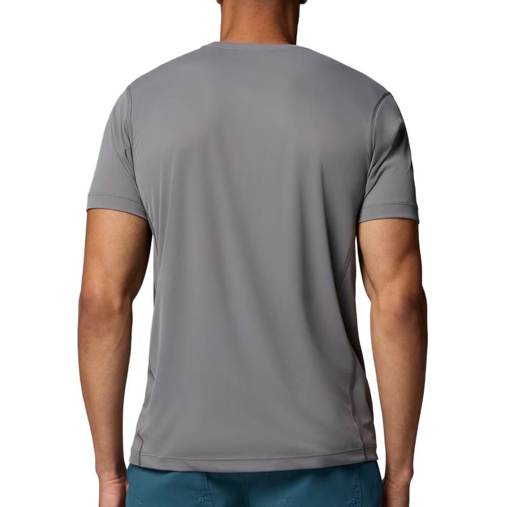 Koszulka termoaktywna Columbia Zero Rules Light Technical Short Sleeve - City Grey