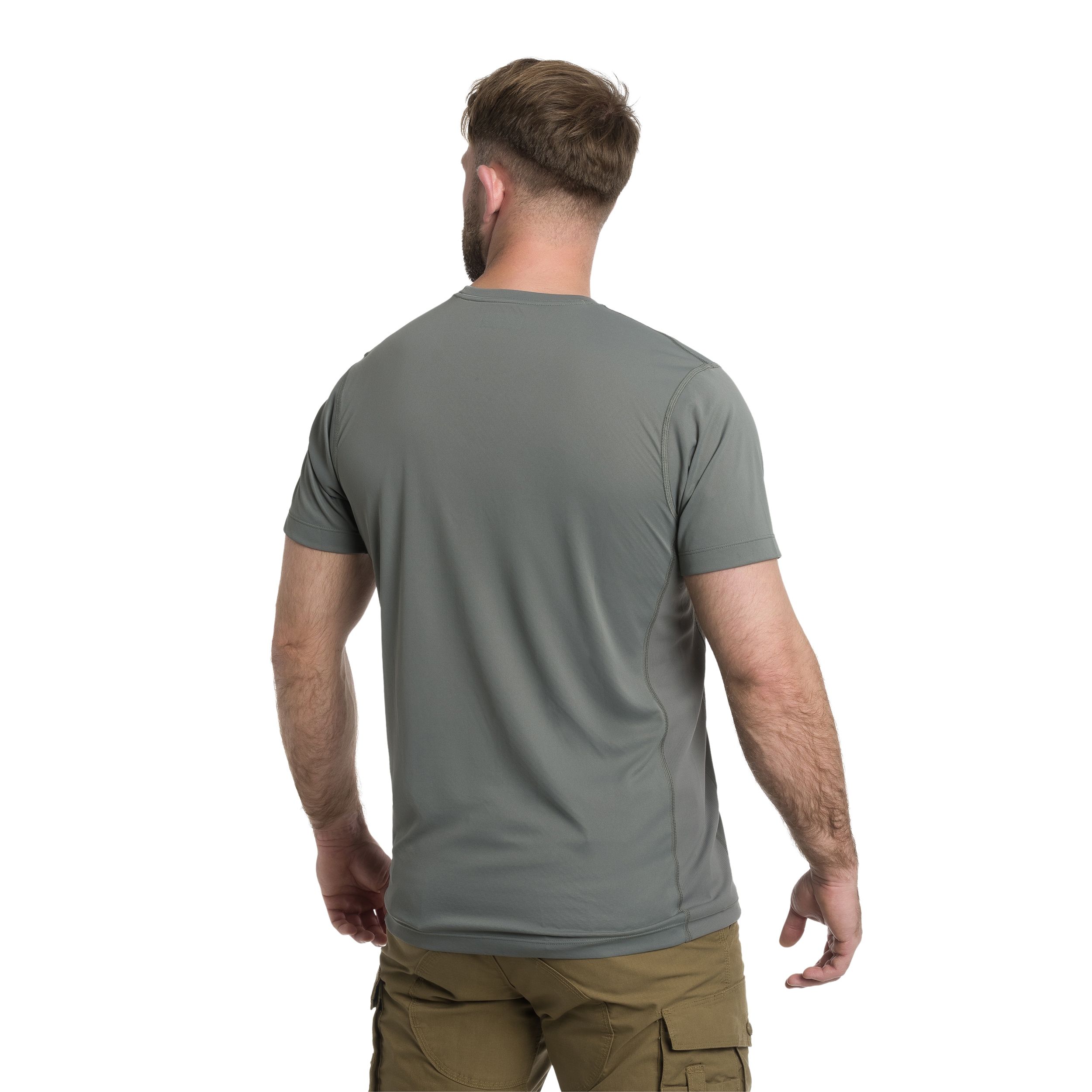 Koszulka termoaktywna Columbia Zero Rules Light Technical Short Sleeve - City Grey