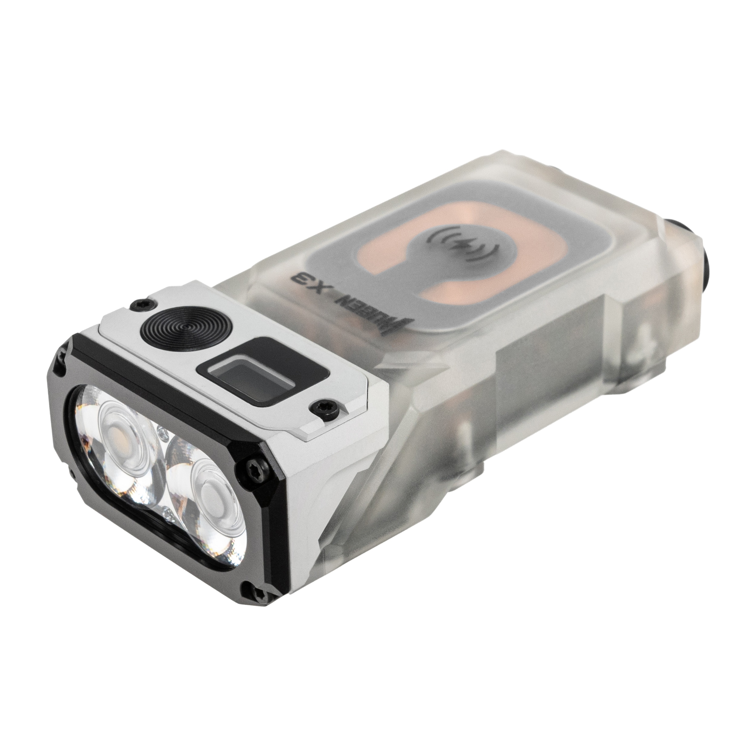 Latarka Wuben X3 Pro White + Aluminum Charging Box - 700 lumenów