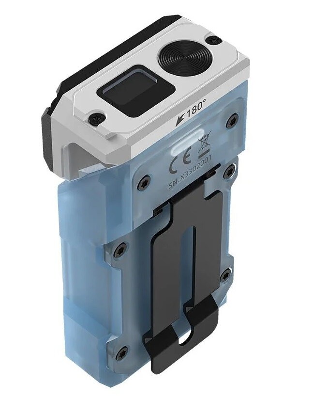 Latarka Wuben X3 Pro Blue + Aluminum Charging Box - 700 lumenów