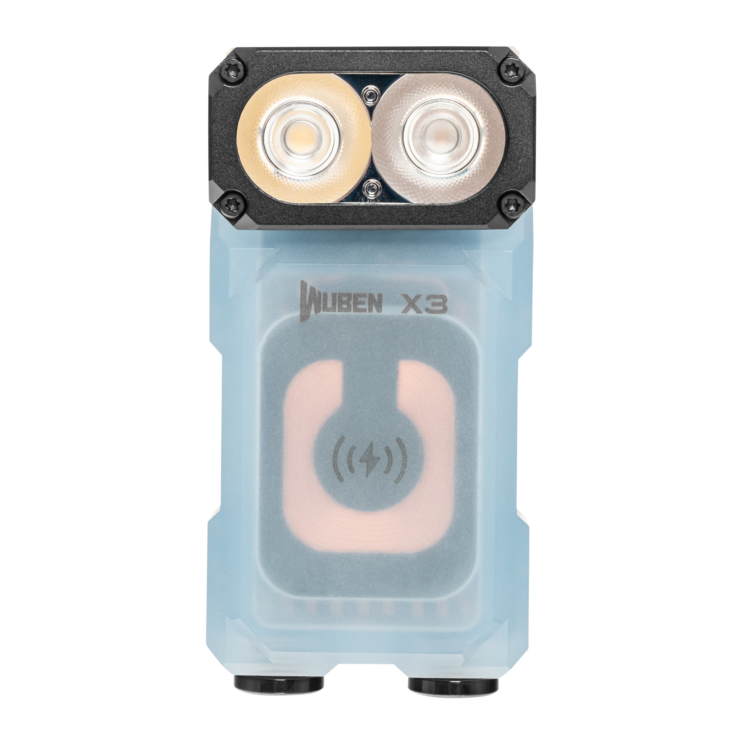 Wuben X3 Pro Flashlight Blue + Aluminum Charging Box - 700 lumens