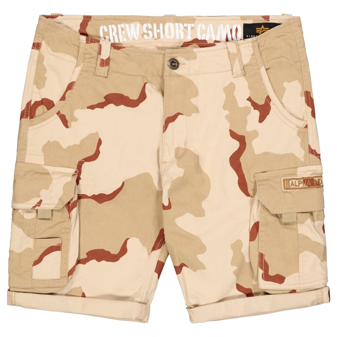Szorty Alpha Industries Crew Short - Desert Camo 91