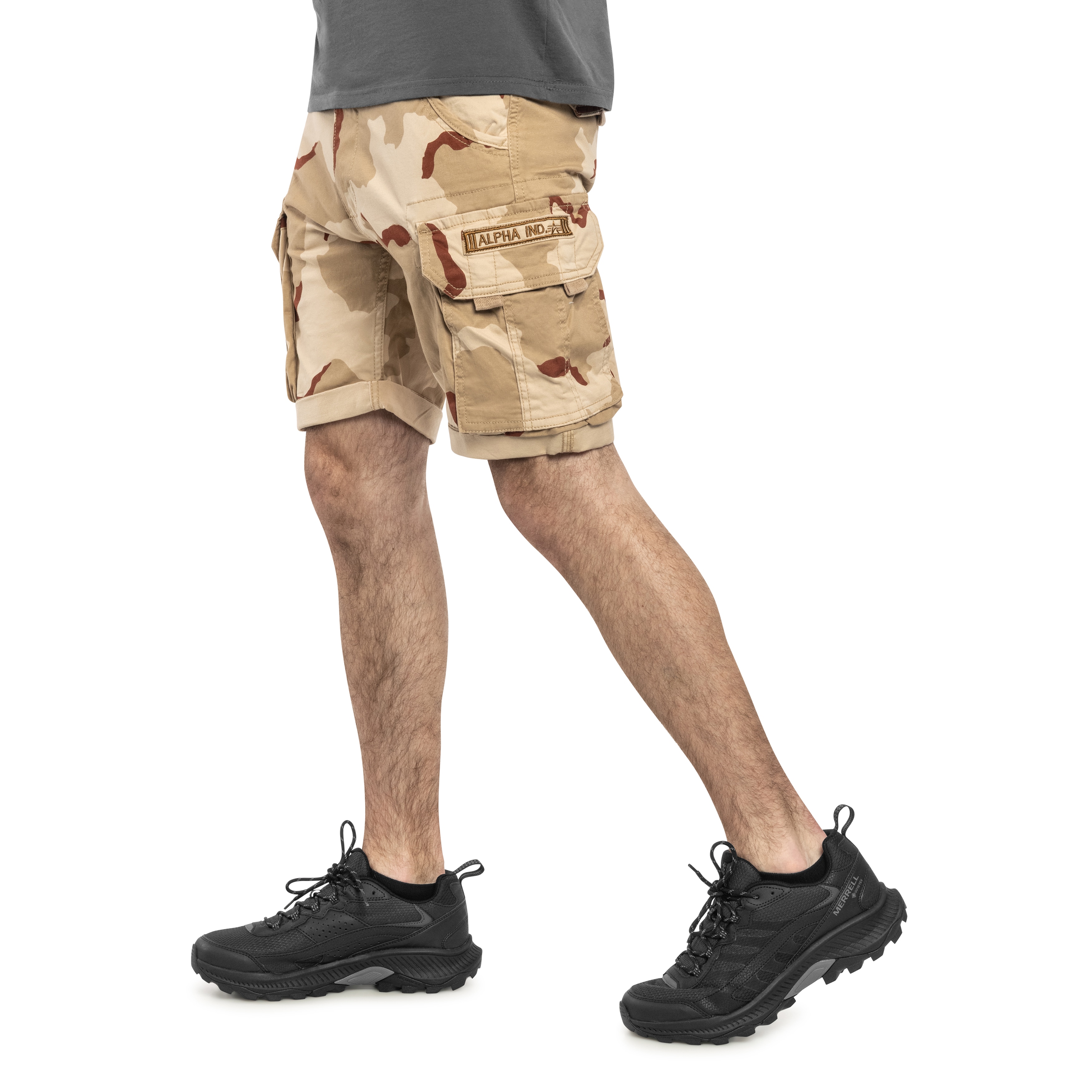 Szorty Alpha Industries Crew Short - Desert Camo 91