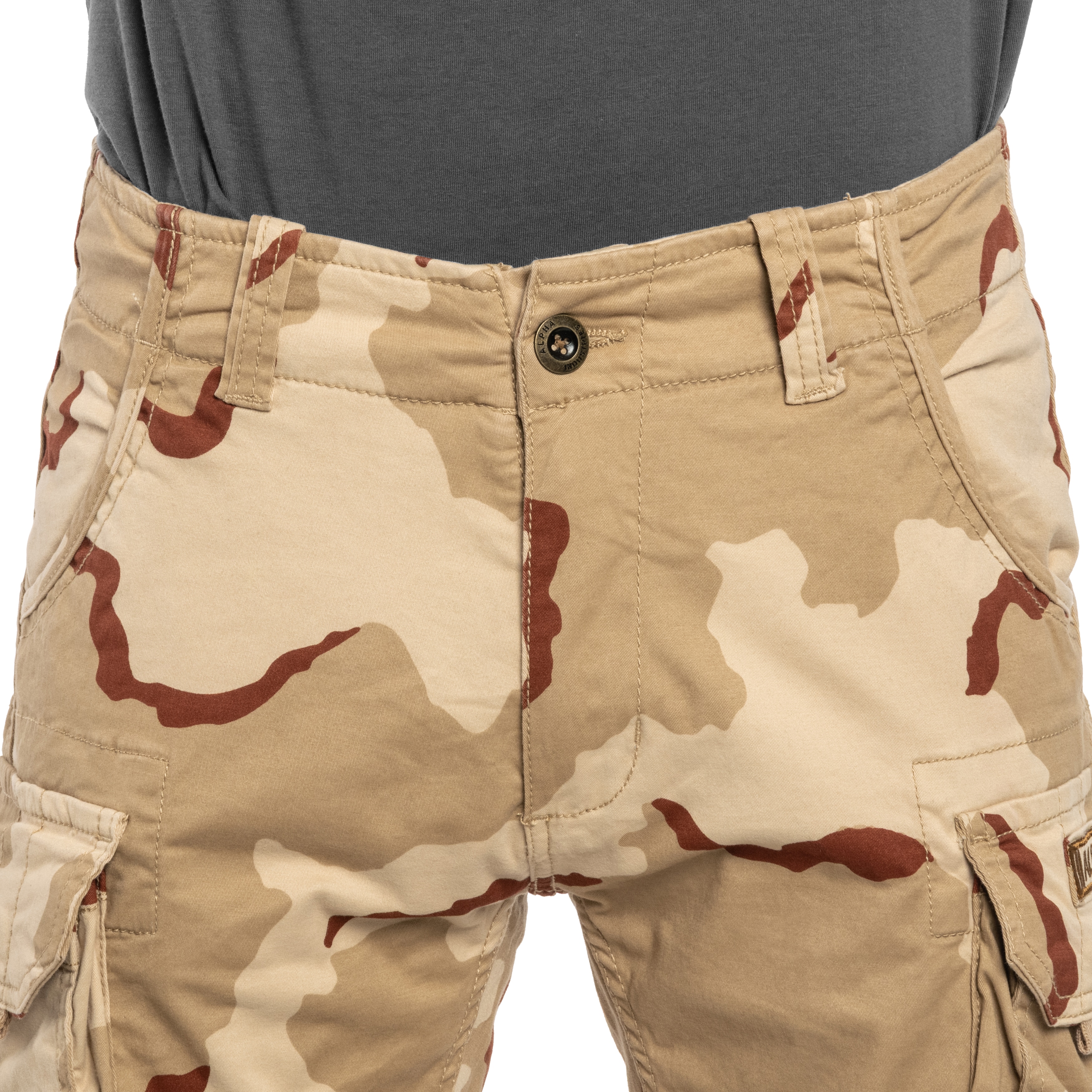 Szorty Alpha Industries Crew Short - Desert Camo 91