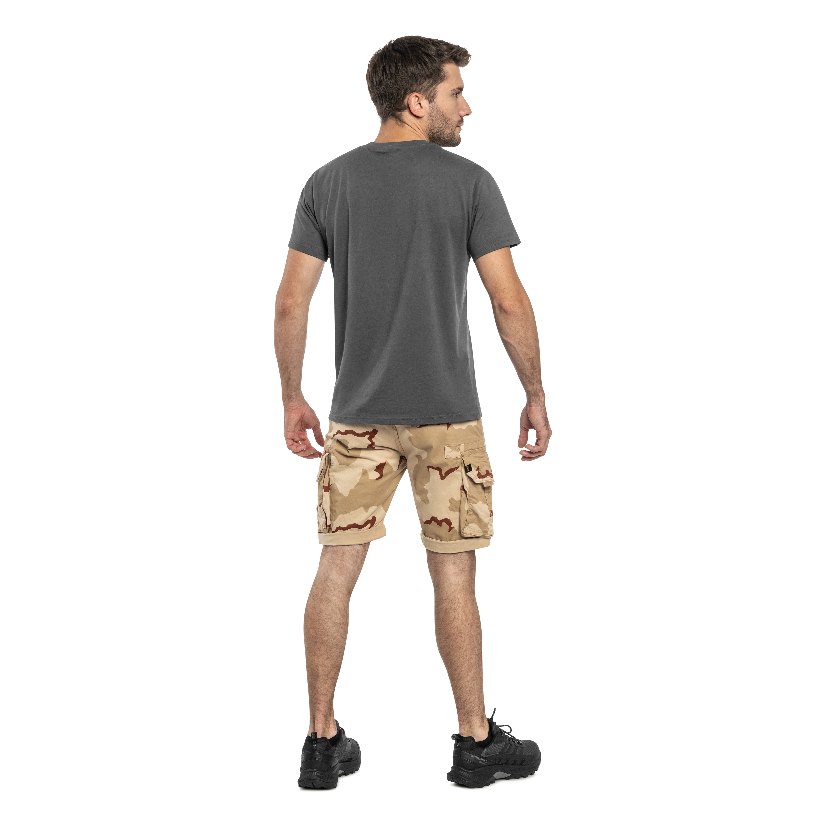 Szorty Alpha Industries Crew Short - Desert Camo 91