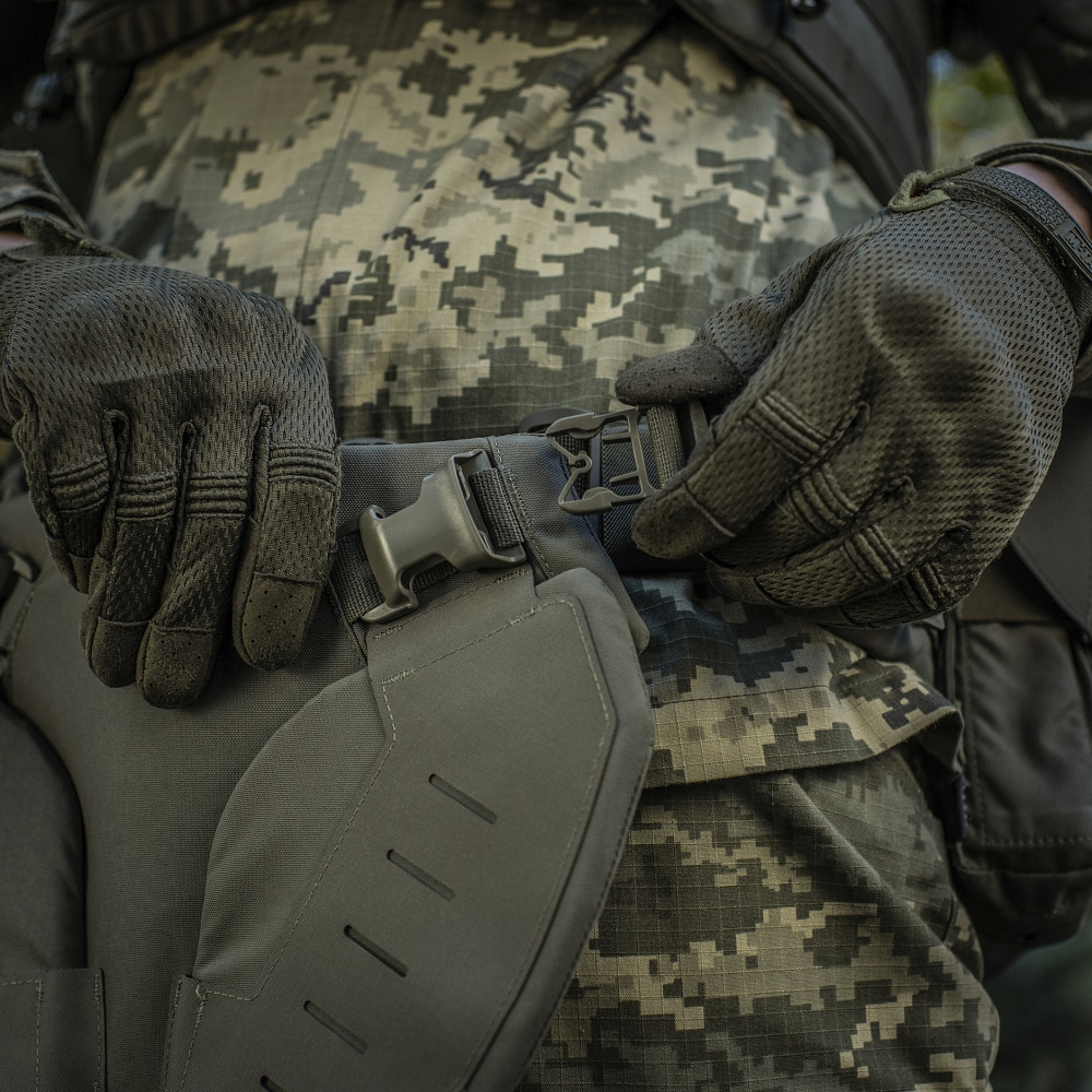 Ochraniacz krocza M-Tac Groin Protection Gen. II na wkłady balistyczne - Ranger Green