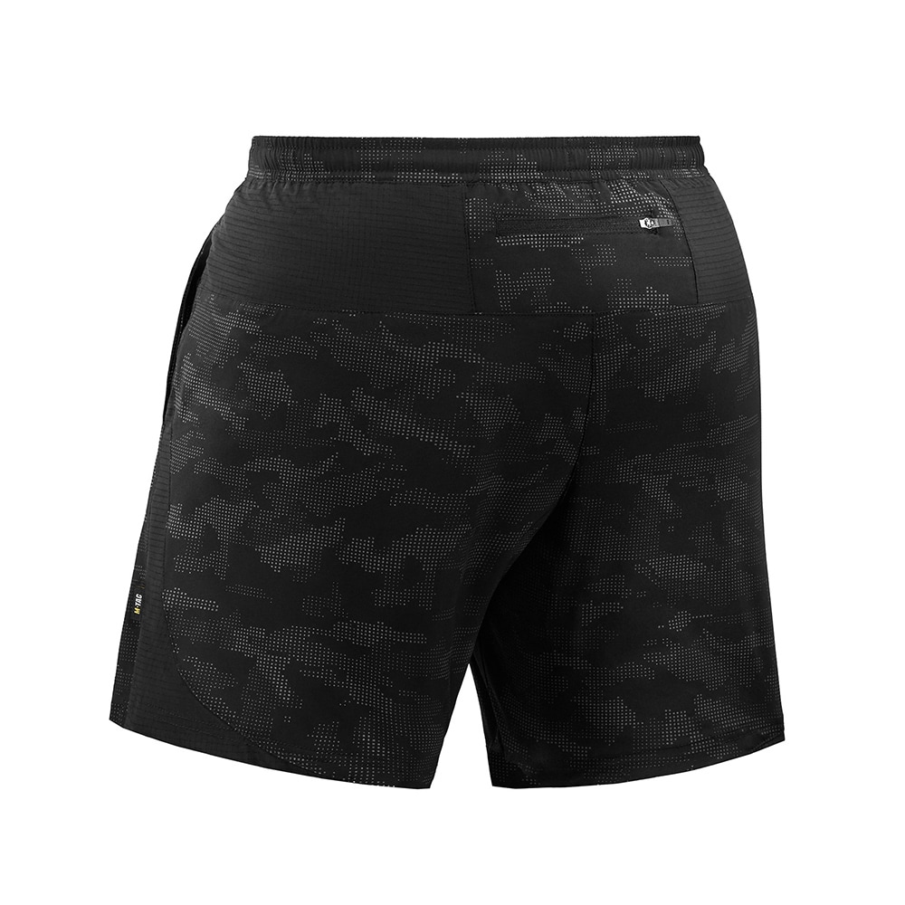 Szorty M-Tac Training - Black Reflective Camo