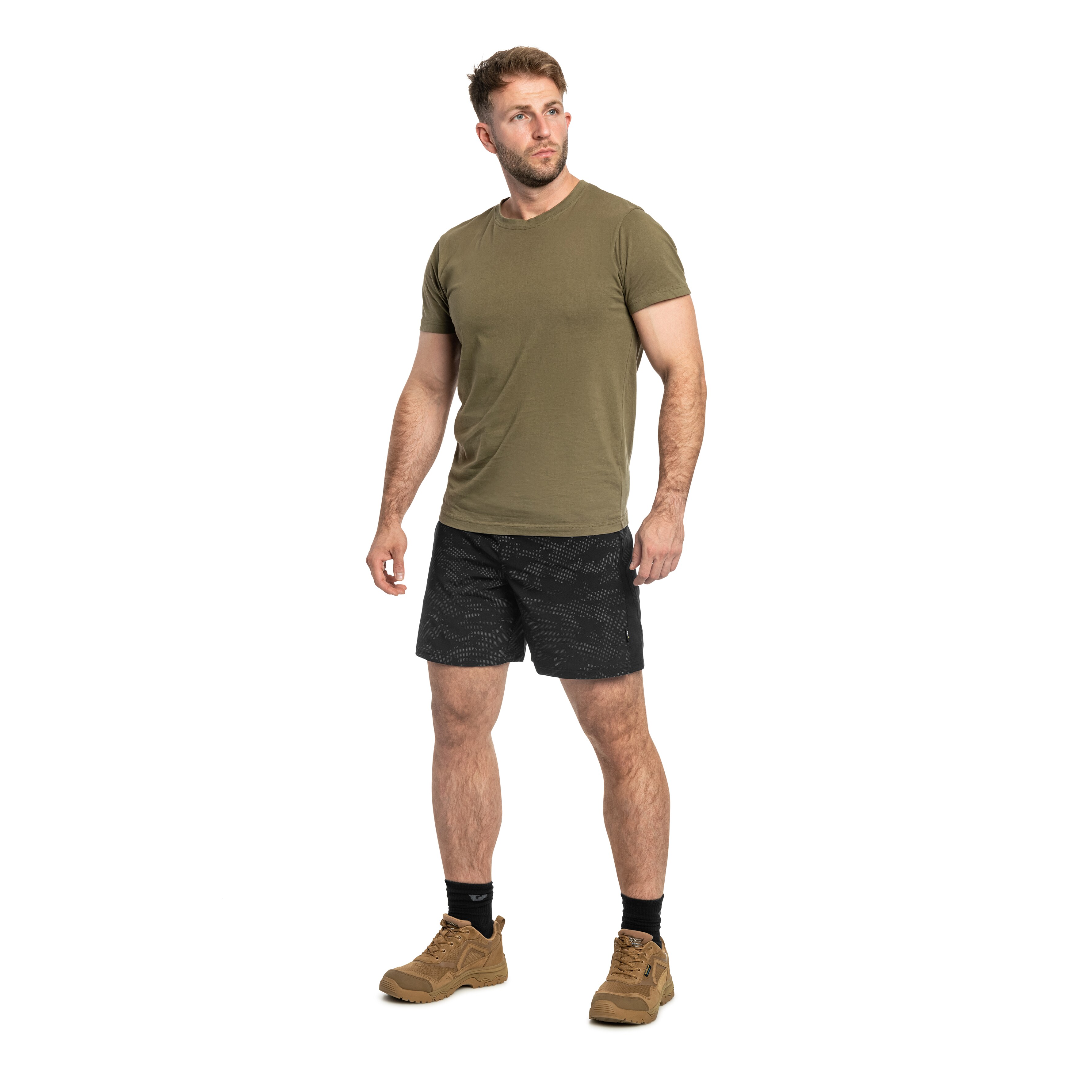 Szorty M-Tac Training - Black Reflective Camo