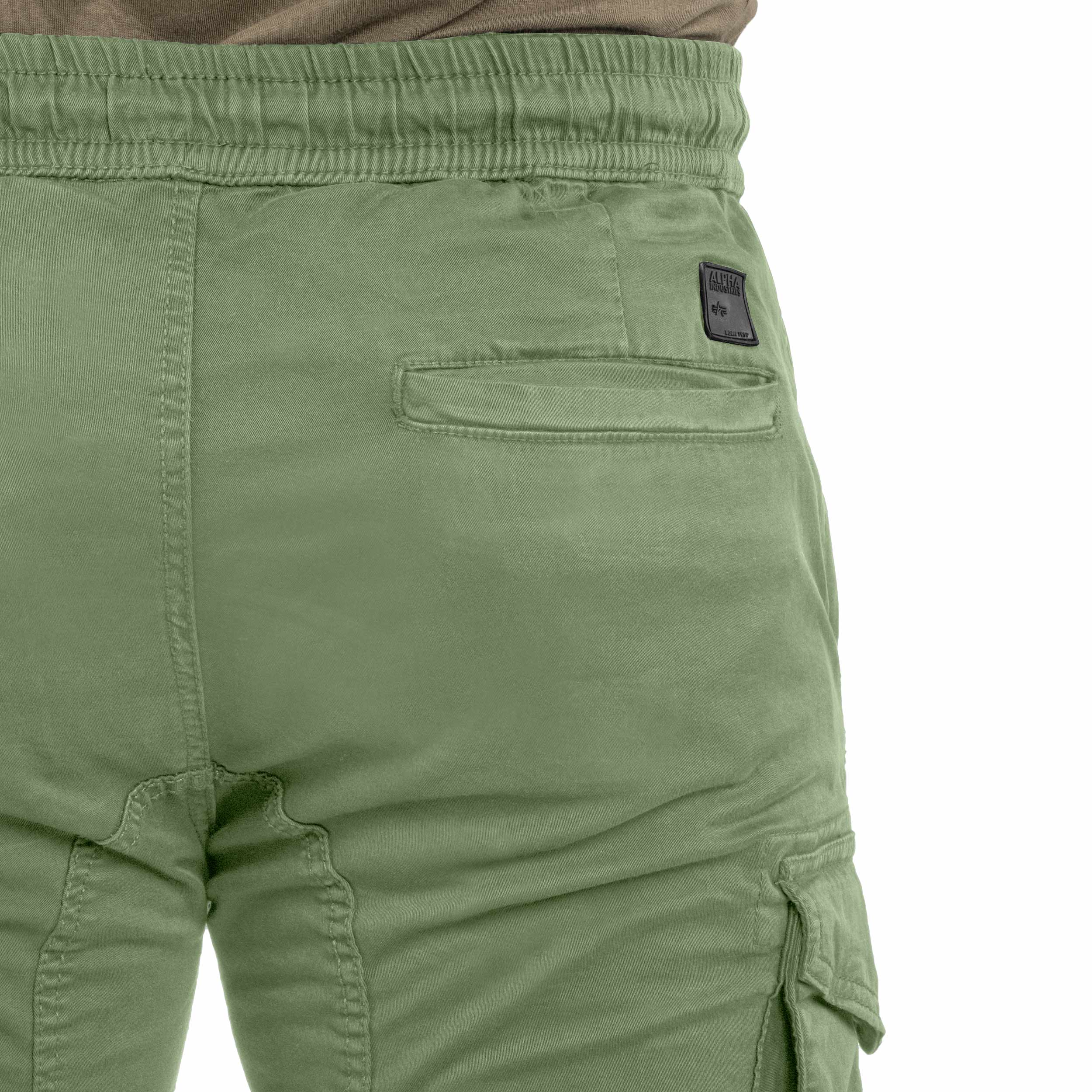 Szorty Alpha Industries Cotton Twill Jogger - Vintage Green