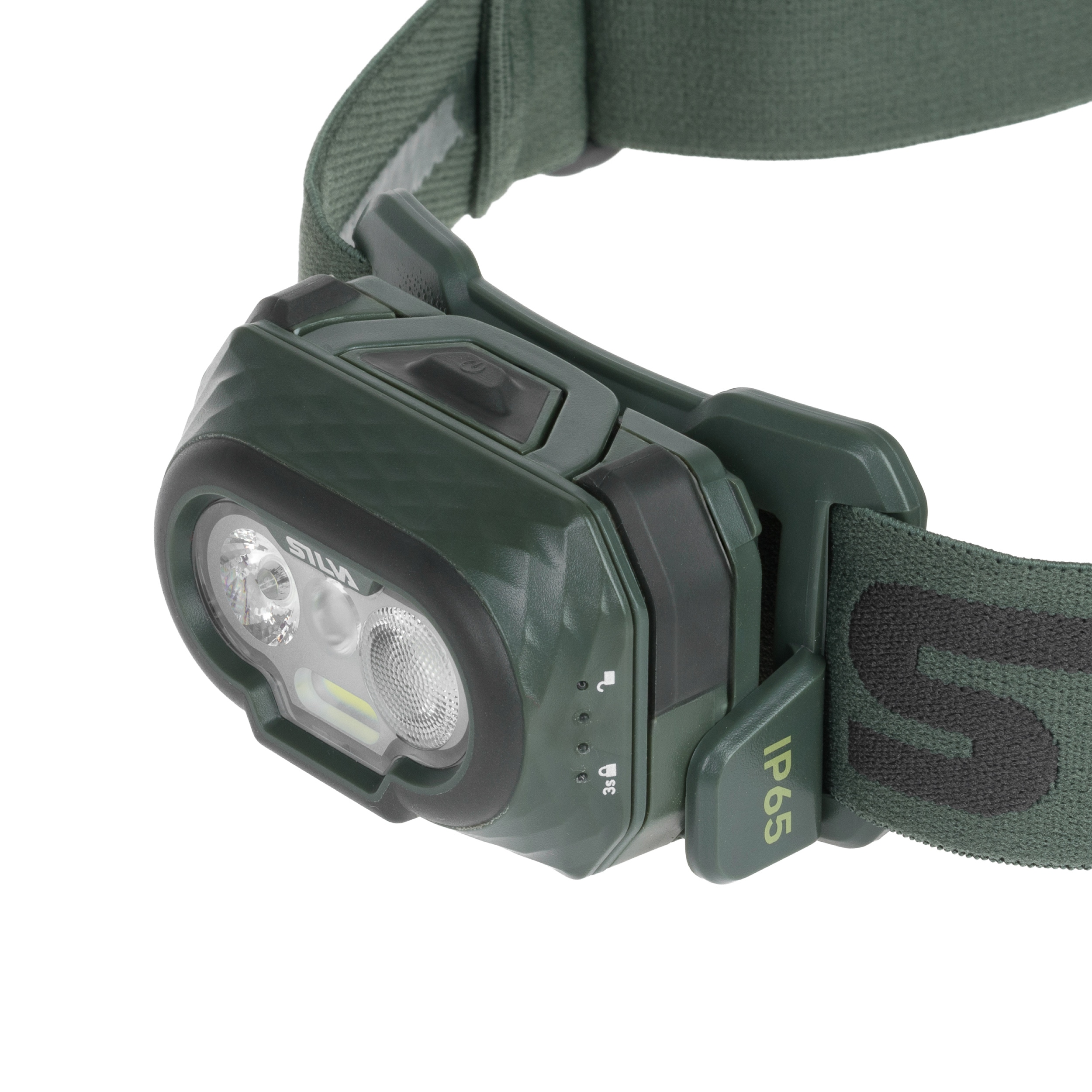 Latarka czołowa Silva Discover Hybrid Green - 500 lumenów