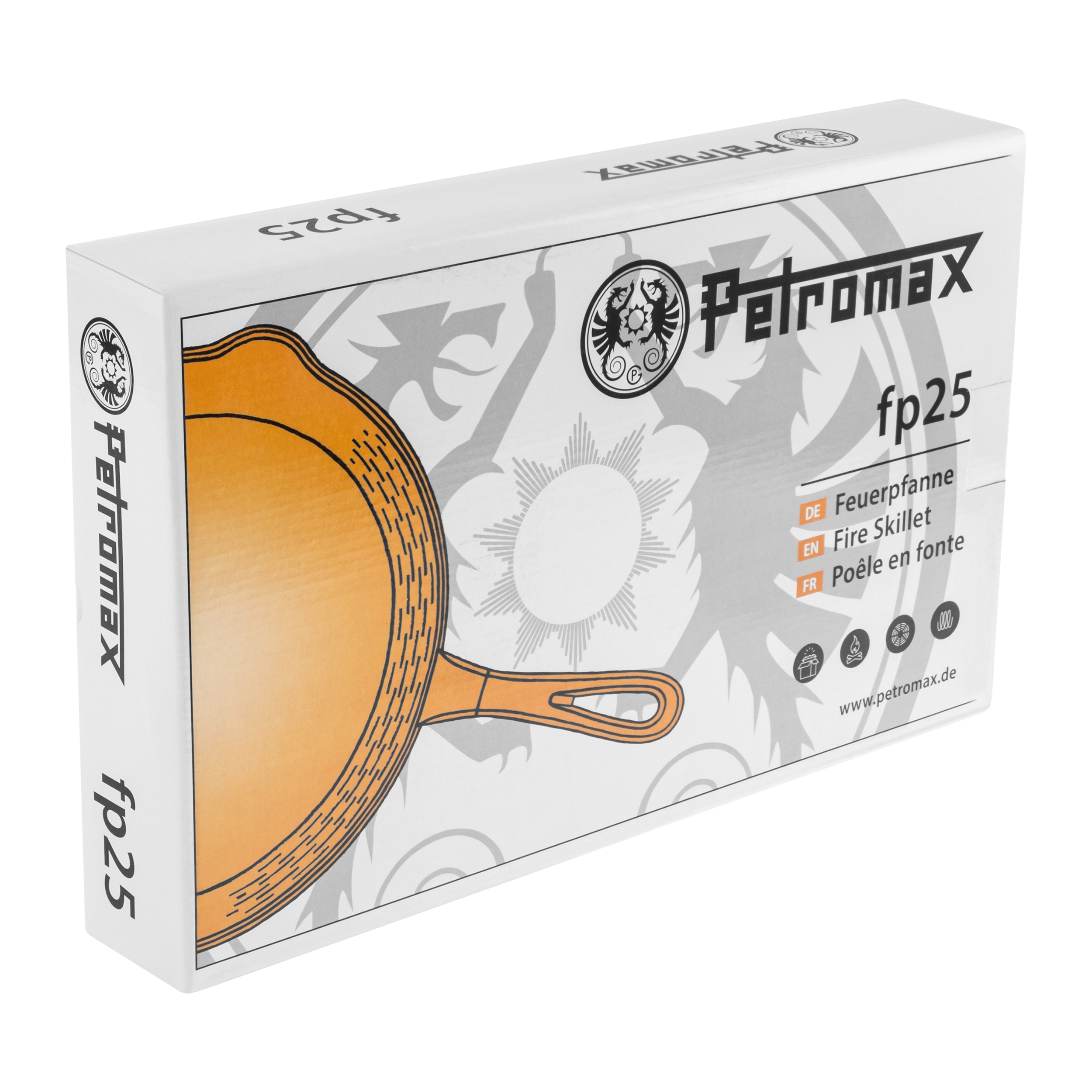 Patelnia żeliwna Petromax 25 cm - Black