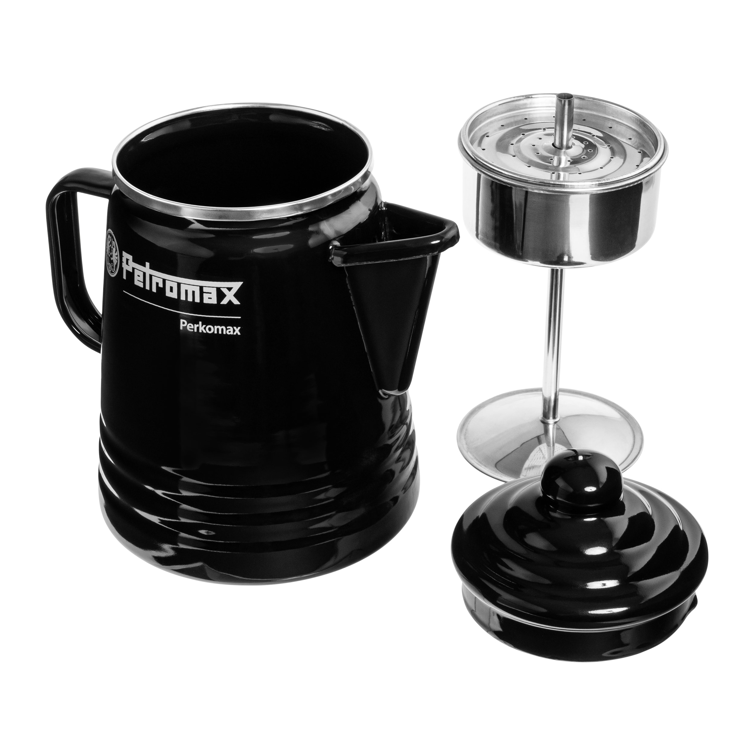 Petromax Percolator Kettle 1.3 l - Black