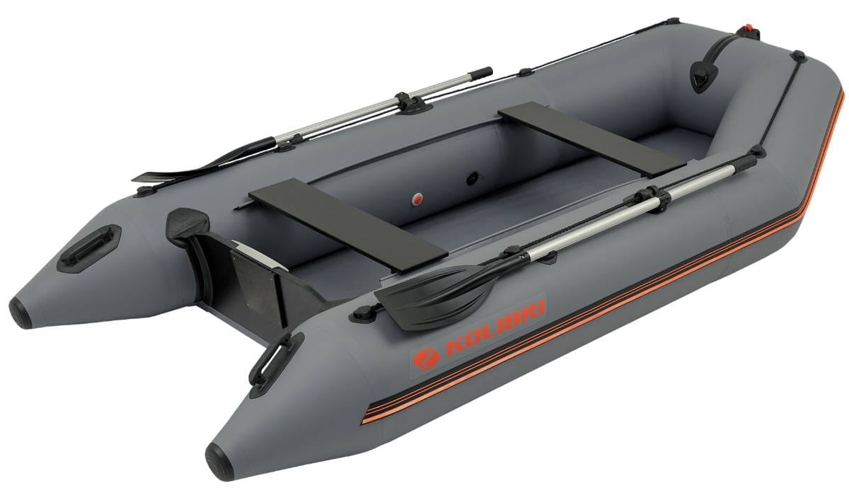 Kolibri KM-330 Pontoon with roll-up floor - Dark Grey