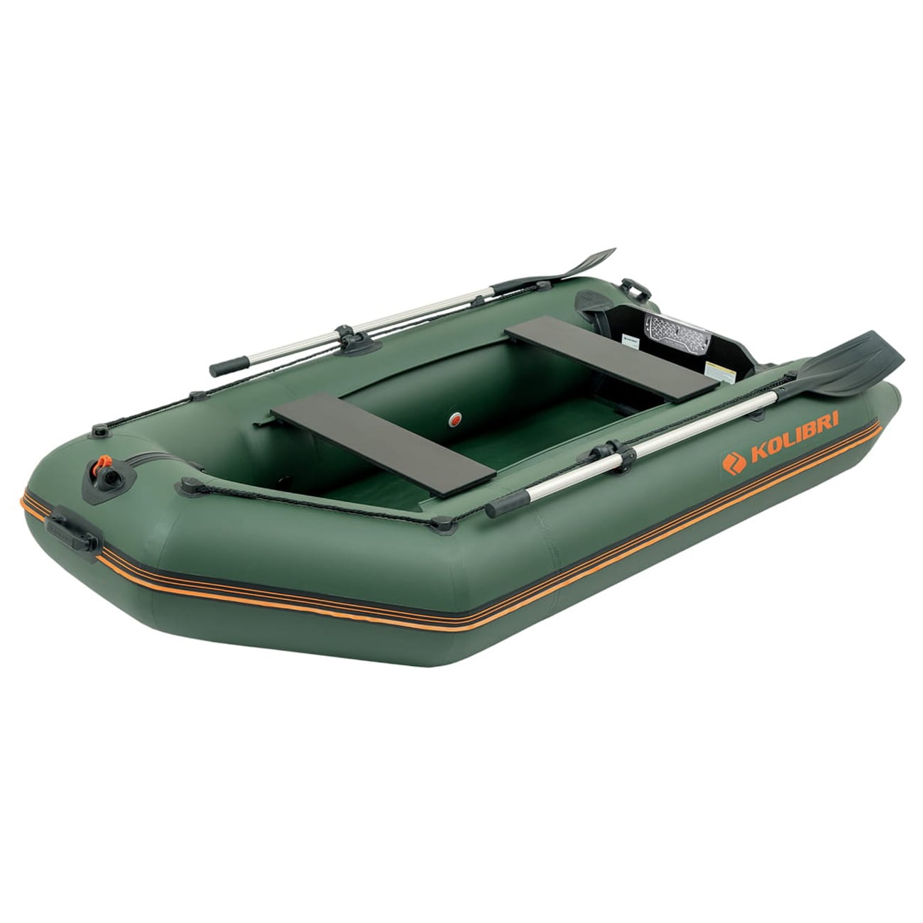 Ponton Kolibri KM-300 z pełną podłogą - Green
