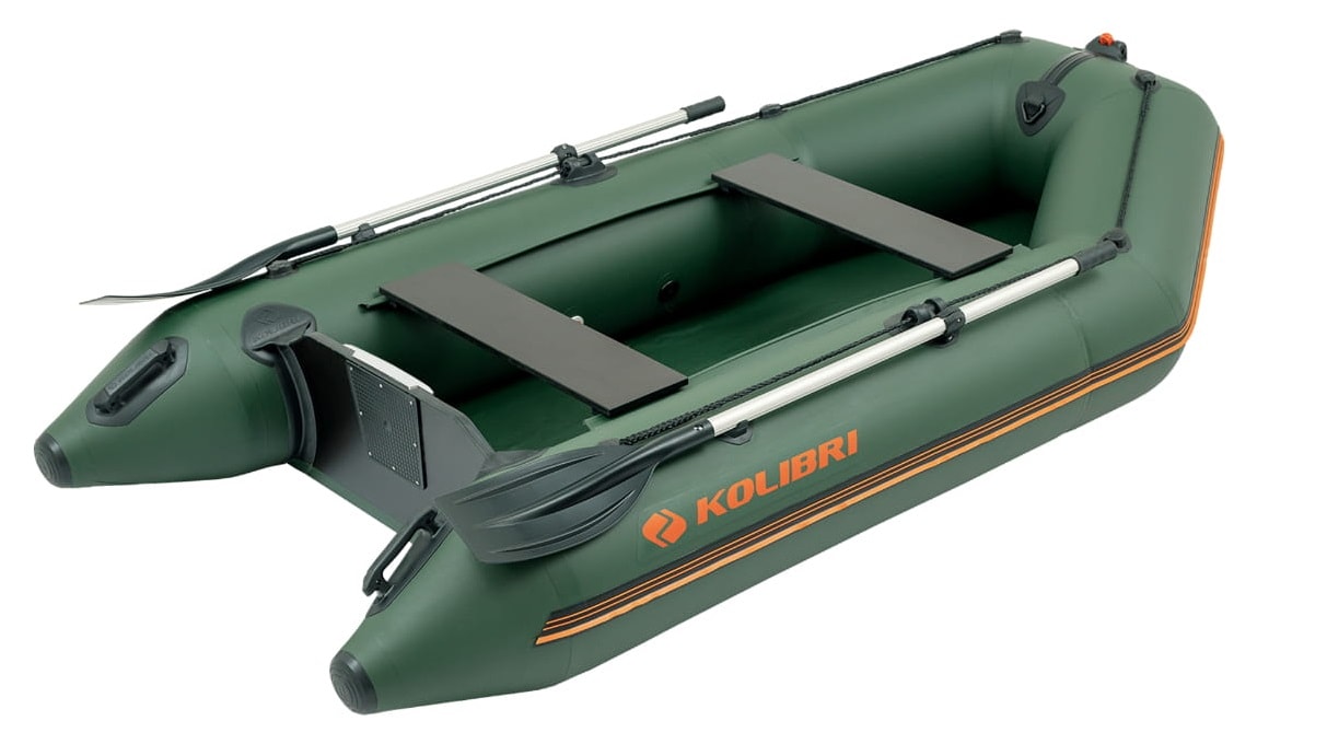 Ponton Kolibri KM-300 z pełną podłogą - Green