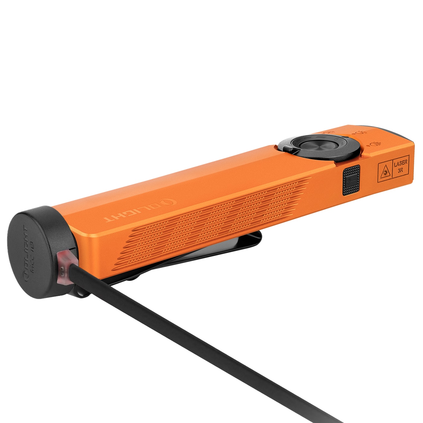 Latarka Olight ArkPro Lite Cool White Orange - 1200 lumenów