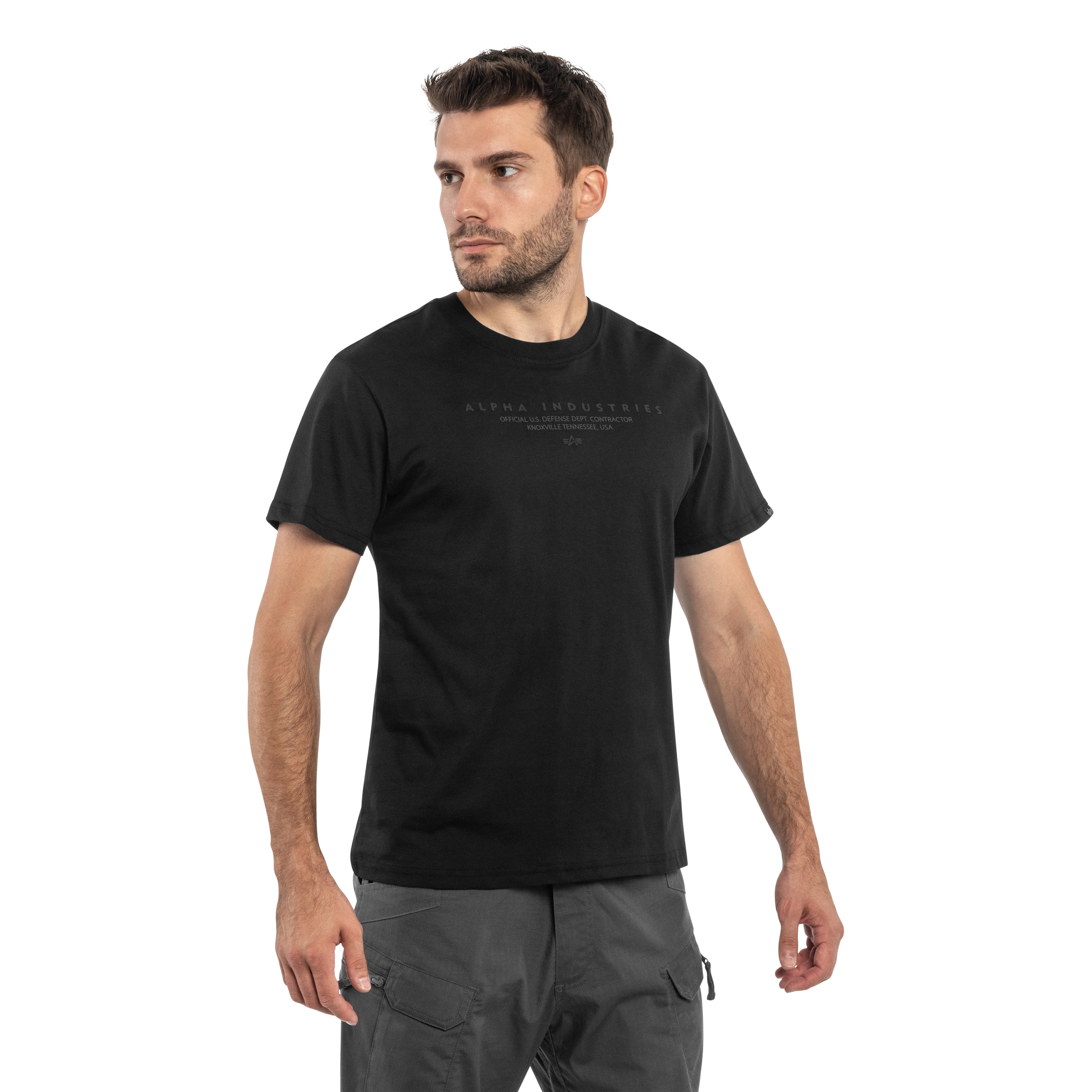 Koszulka T-Shirt Alpha Industries DTM Alpha - Black