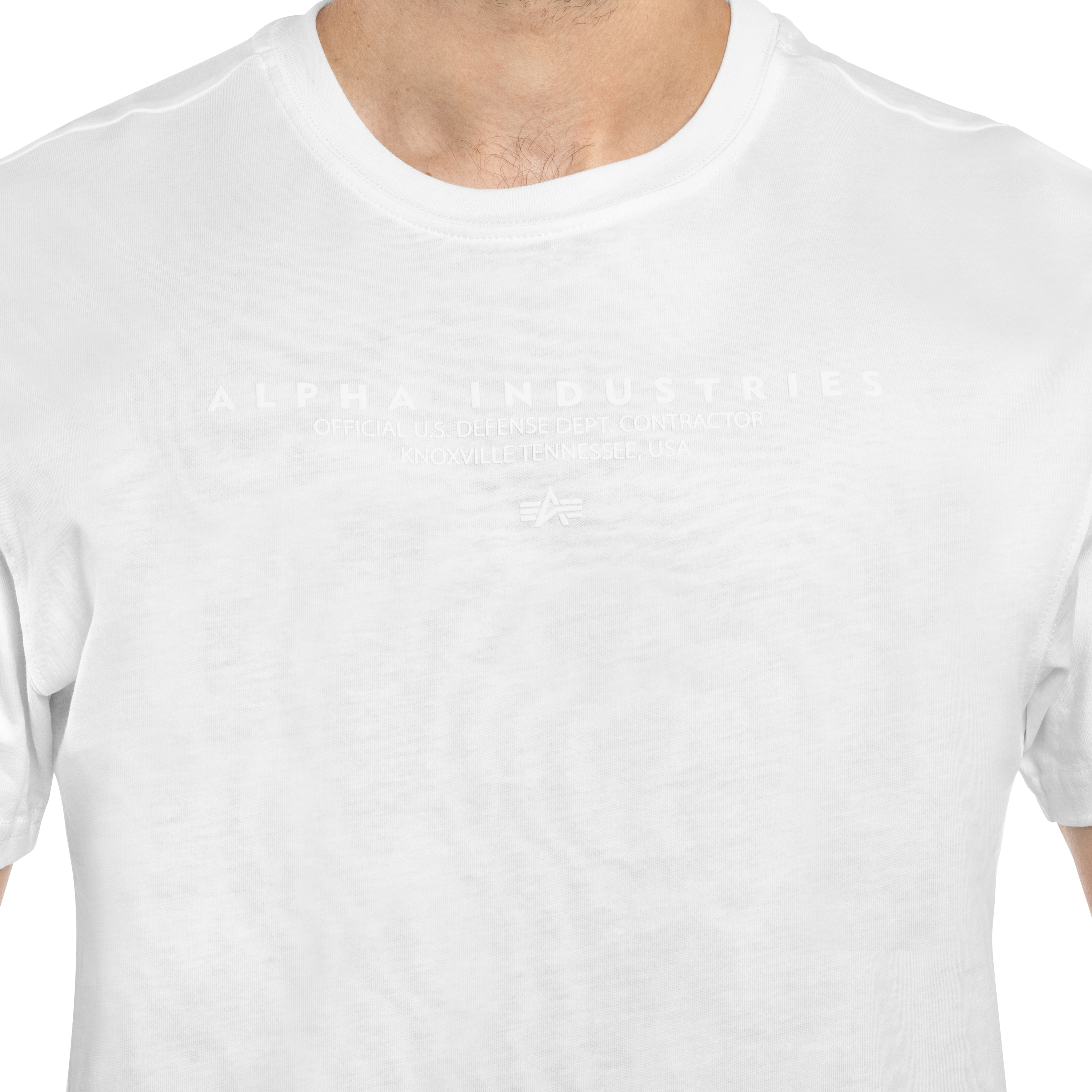 Футболка T-Shirt Alpha Industries DTM Alpha - White