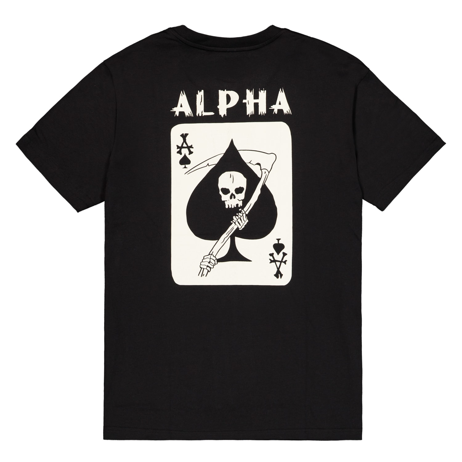 Koszulka T-shirt Alpha Industries Skull Ops - Black