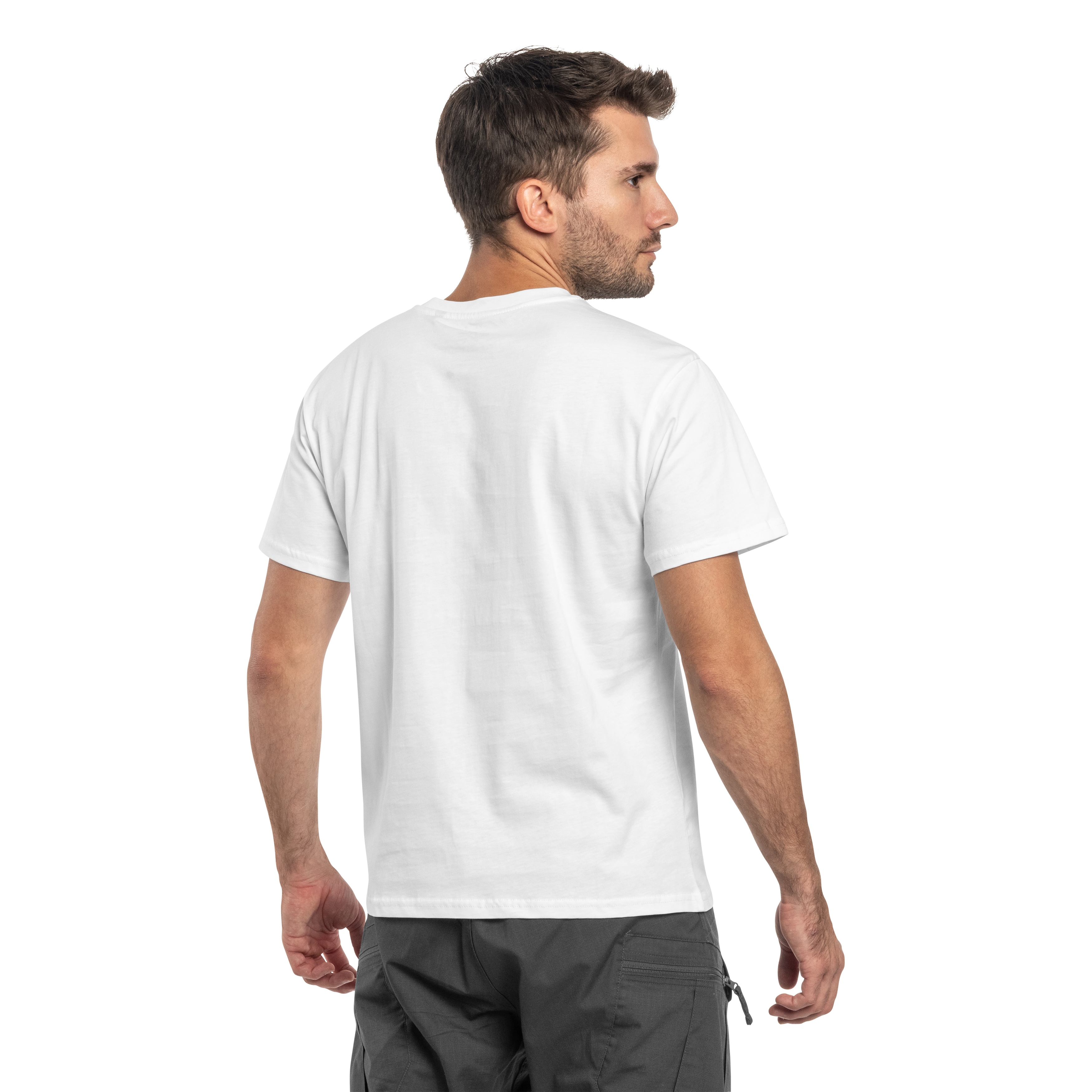 Koszulka T-shirt Alpha Industries Army Property - White