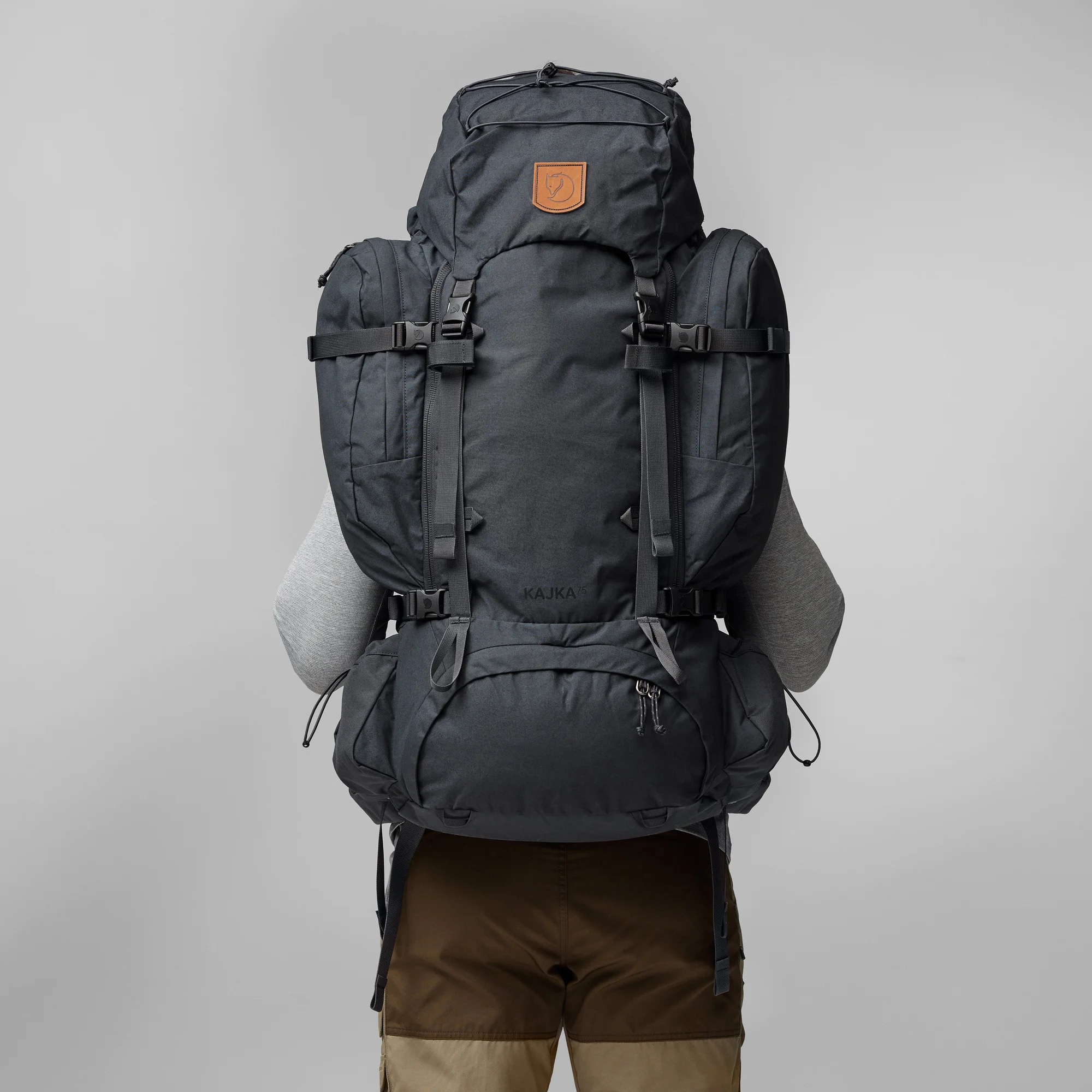 Plecak Fjallraven Kajka 85 l - Coal Black