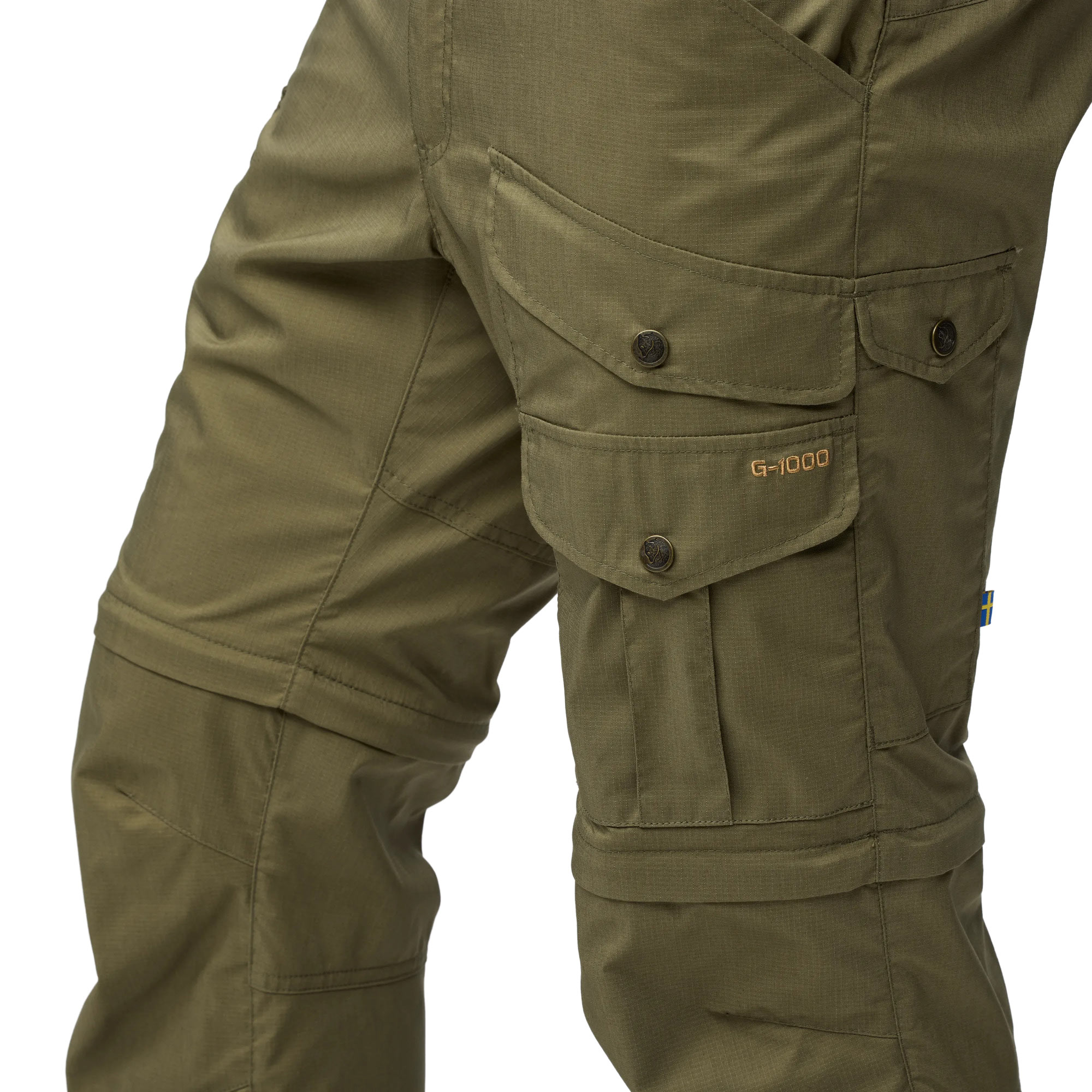 Spodnie Fjallraven Vidda Pro Lite Zip-Off TRS - Laurel Green