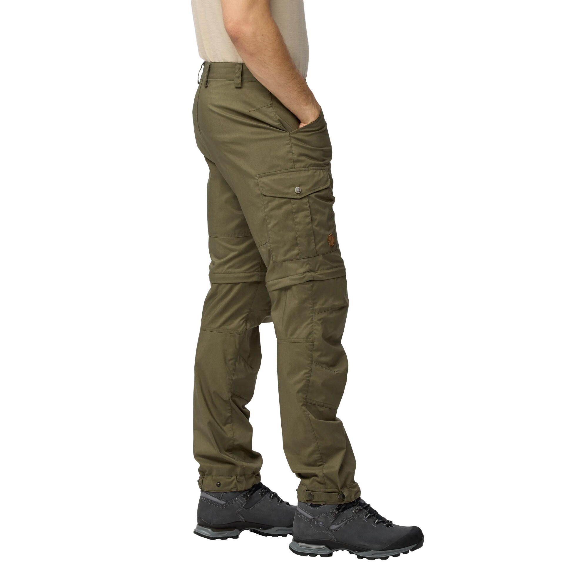 Spodnie Fjallraven Vidda Pro Lite Zip-Off TRS - Laurel Green
