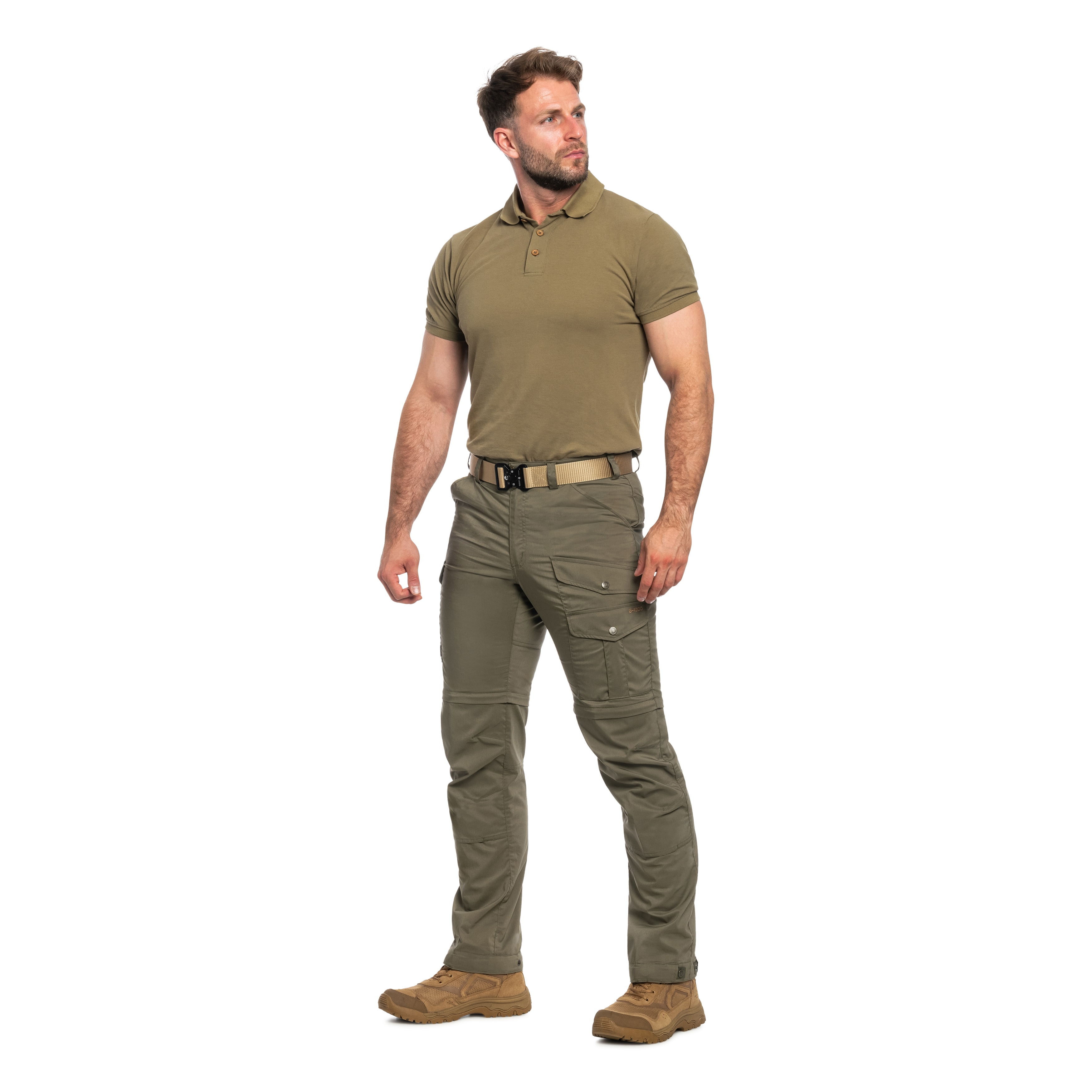 Spodnie Fjallraven Vidda Pro Lite Zip-Off TRS - Laurel Green