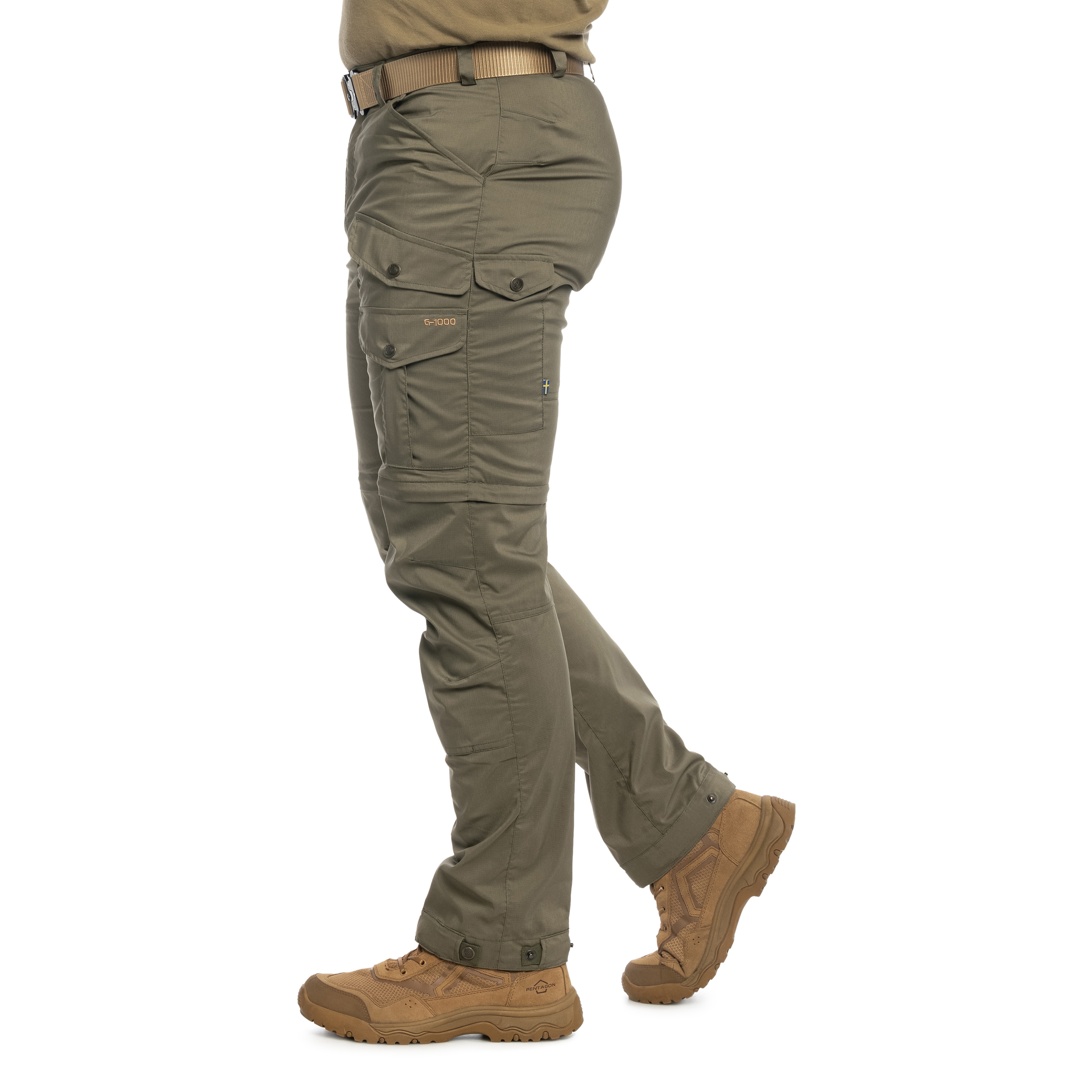 Spodnie Fjallraven Vidda Pro Lite Zip-Off TRS - Laurel Green