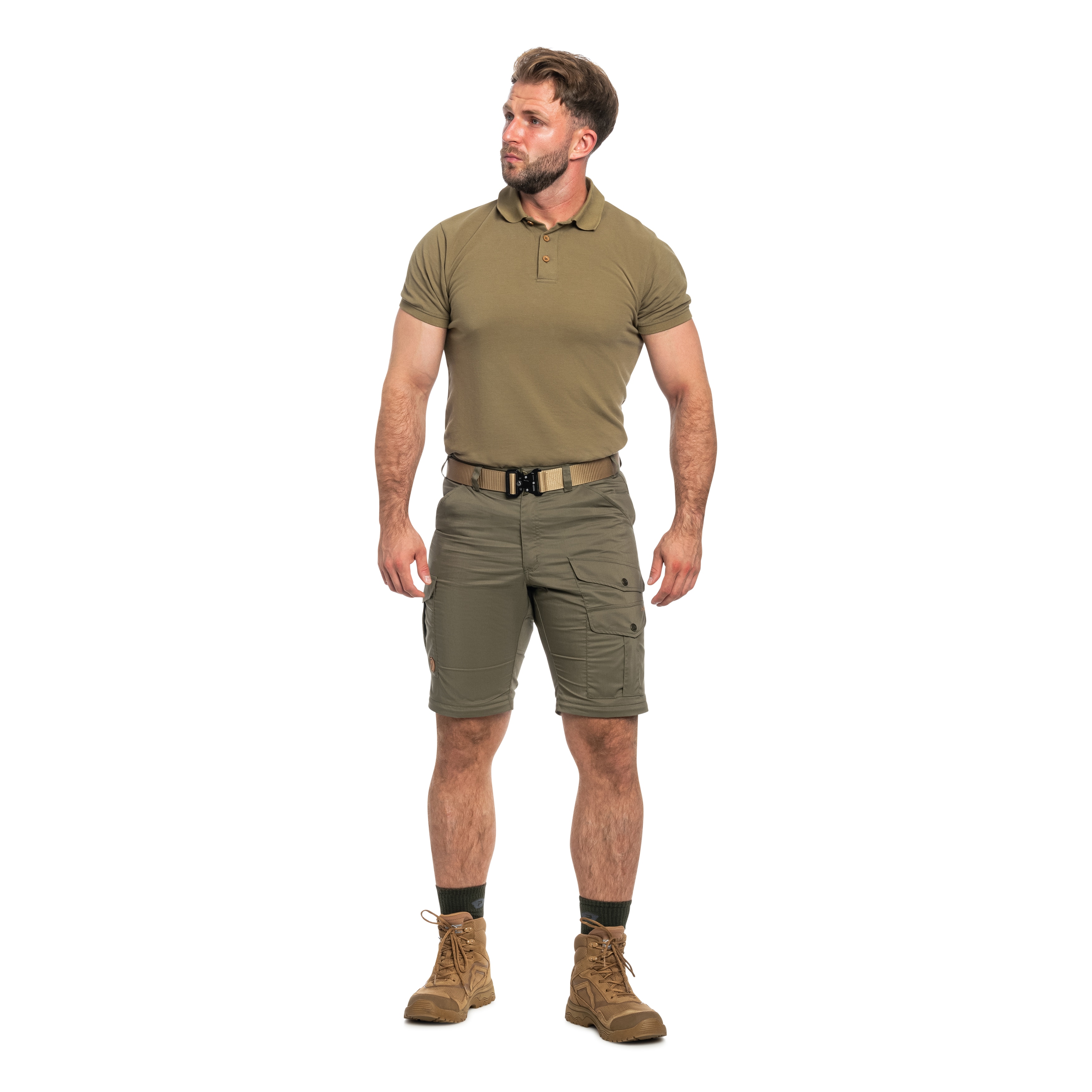 Spodnie Fjallraven Vidda Pro Lite Zip-Off TRS - Laurel Green