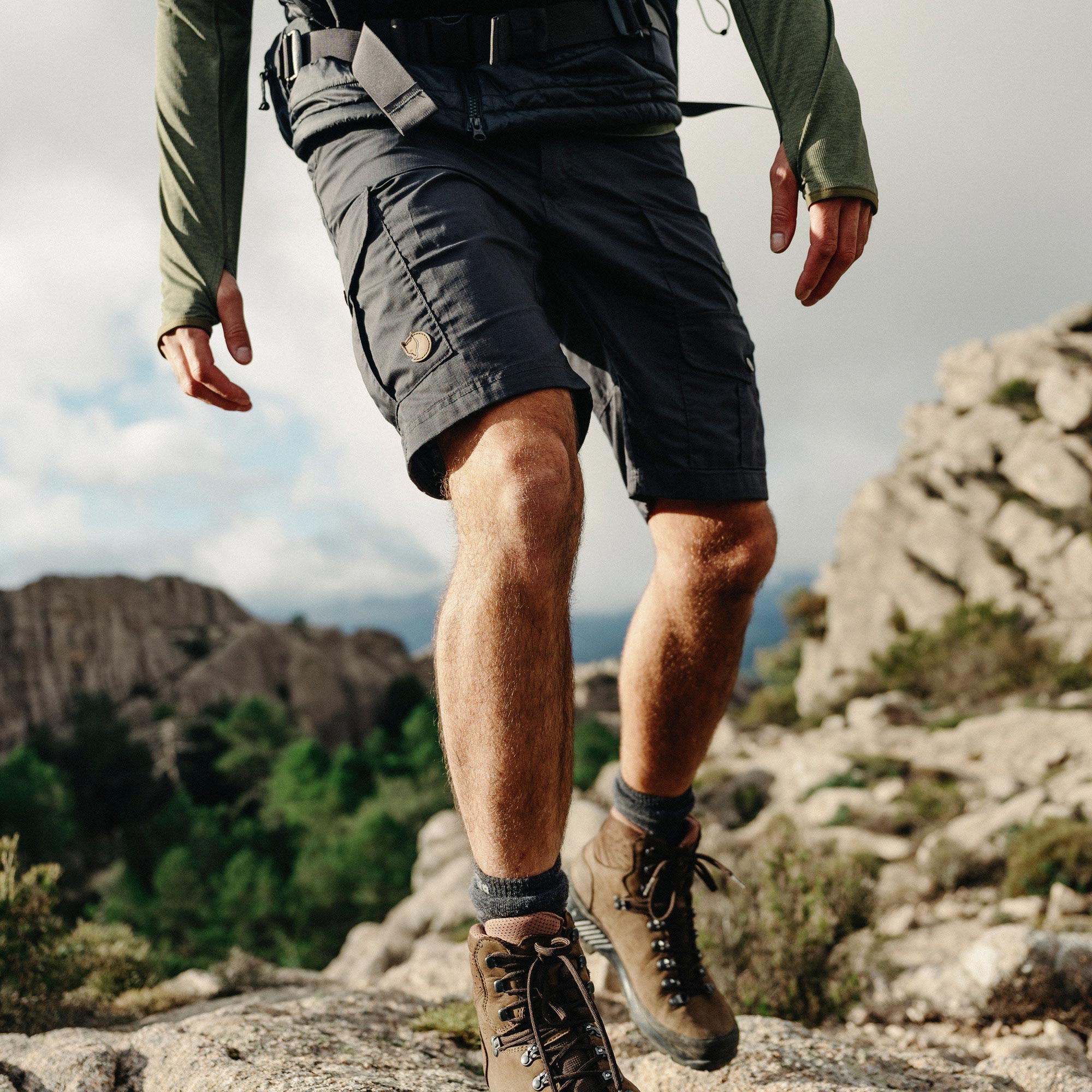 Szorty Fjallraven Vidda Pro Lite - Black